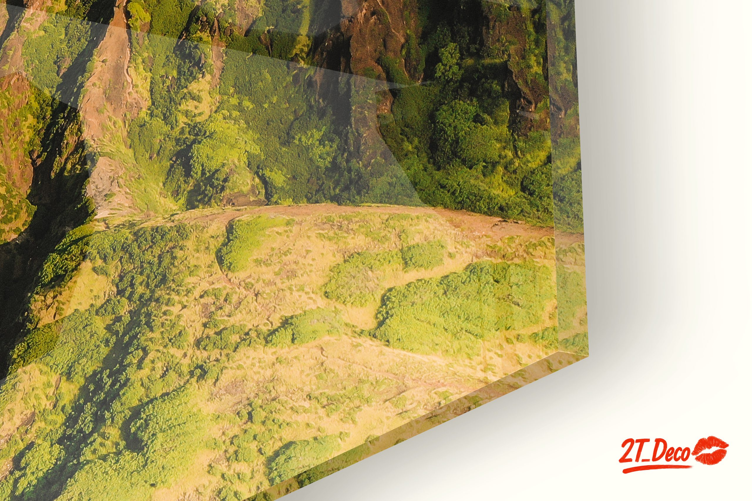 Majestic Mountain Landscape with Lush Greens - Image 9
