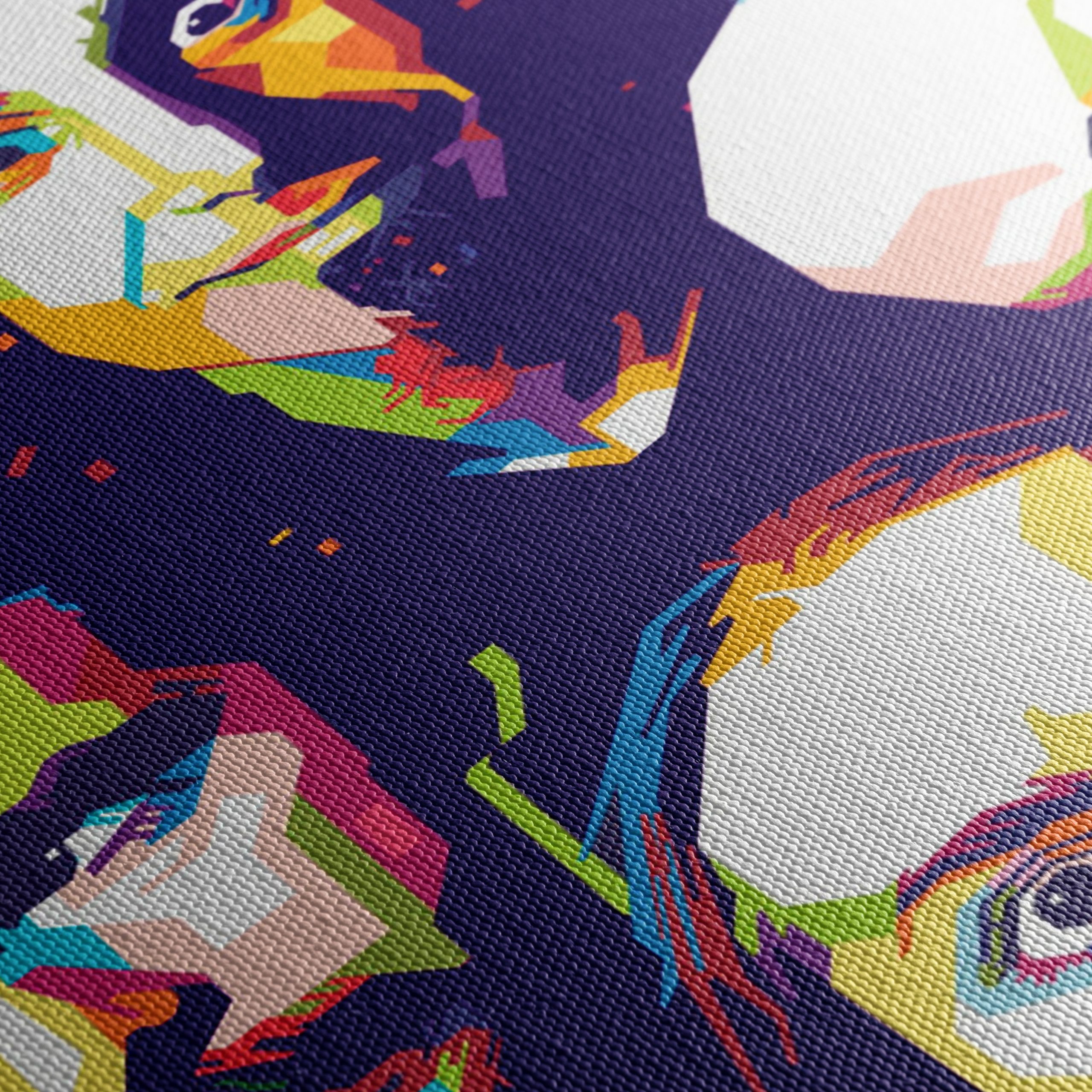 Vibrant Music Graphic Art Featuring Famous Band - Image 5