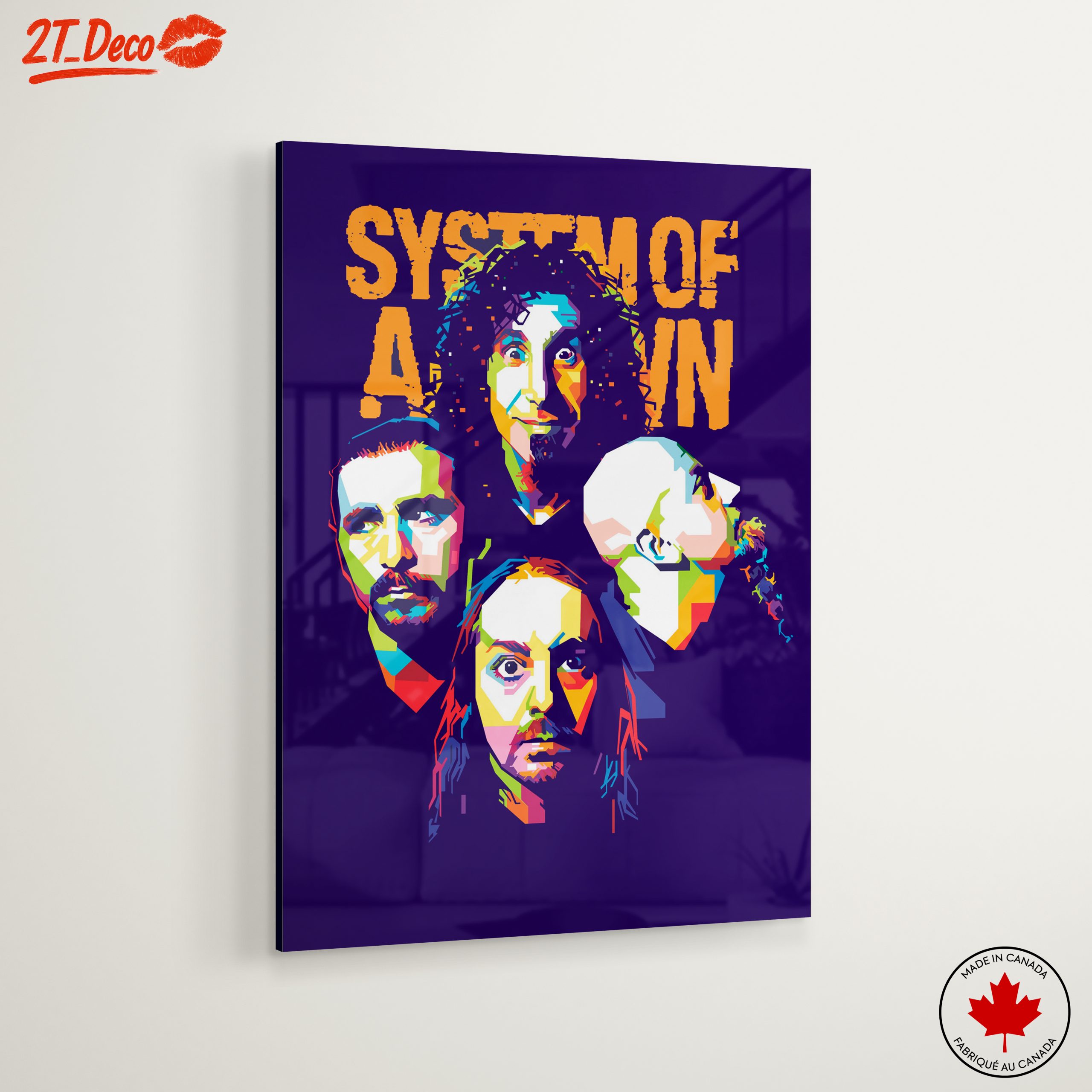 Vibrant Music Graphic Art Featuring Famous Band - Image 6
