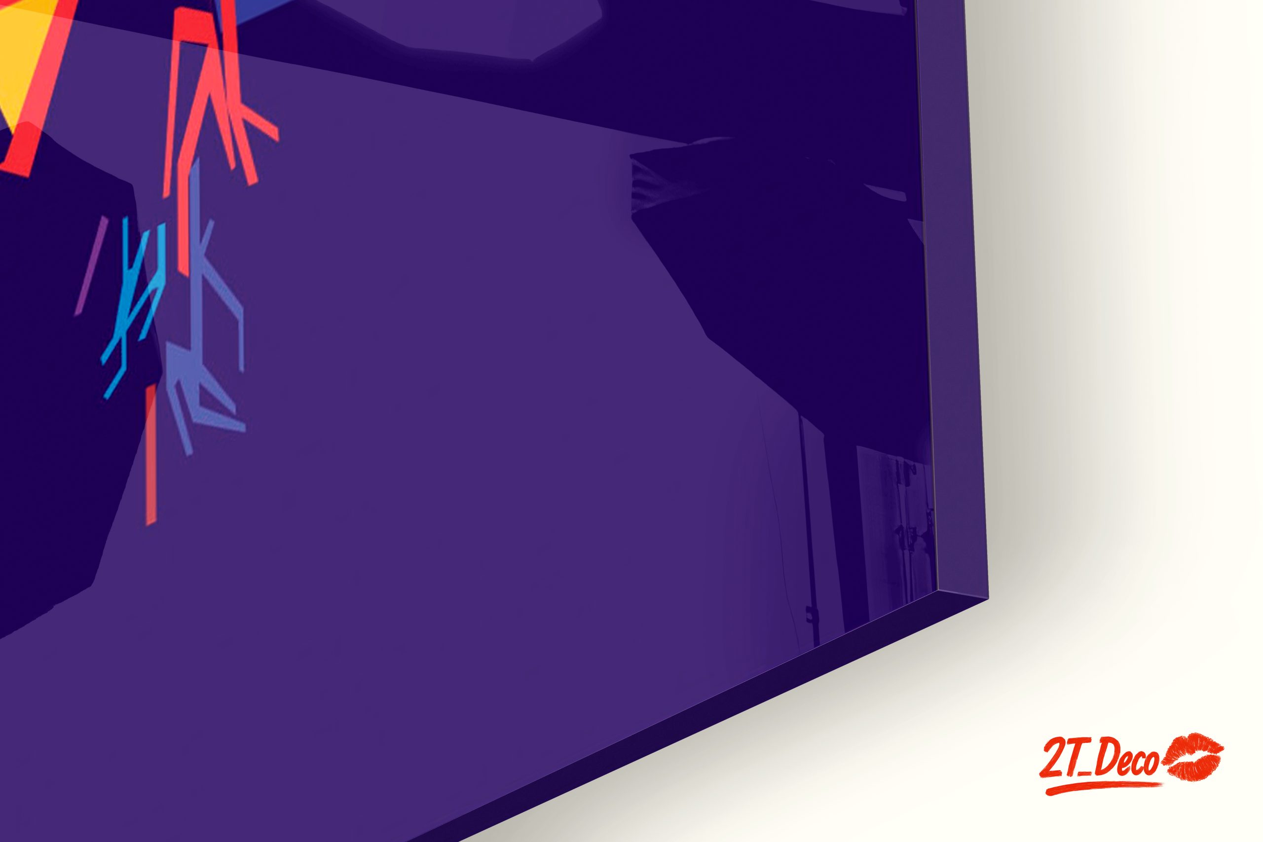 Vibrant Music Graphic Art Featuring Famous Band - Image 9