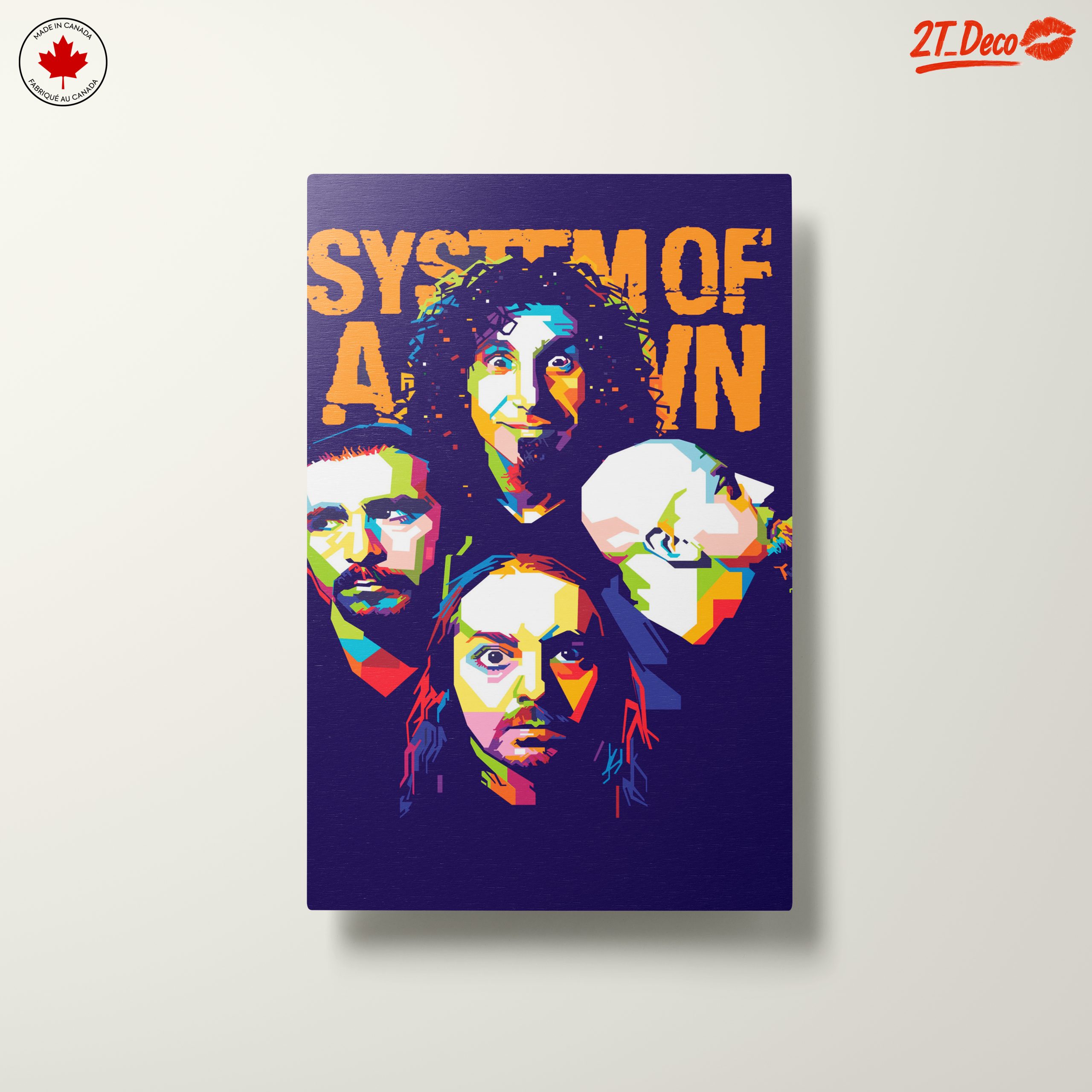 Vibrant Music Graphic Art Featuring Famous Band - Image 10
