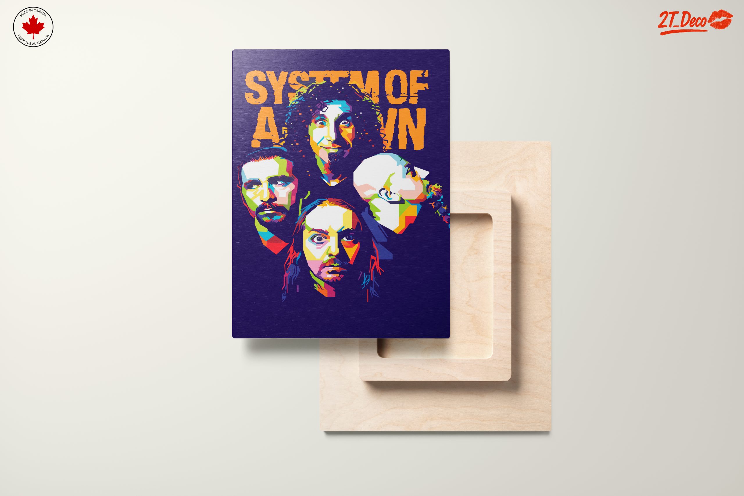 Vibrant Music Graphic Art Featuring Famous Band - Image 11