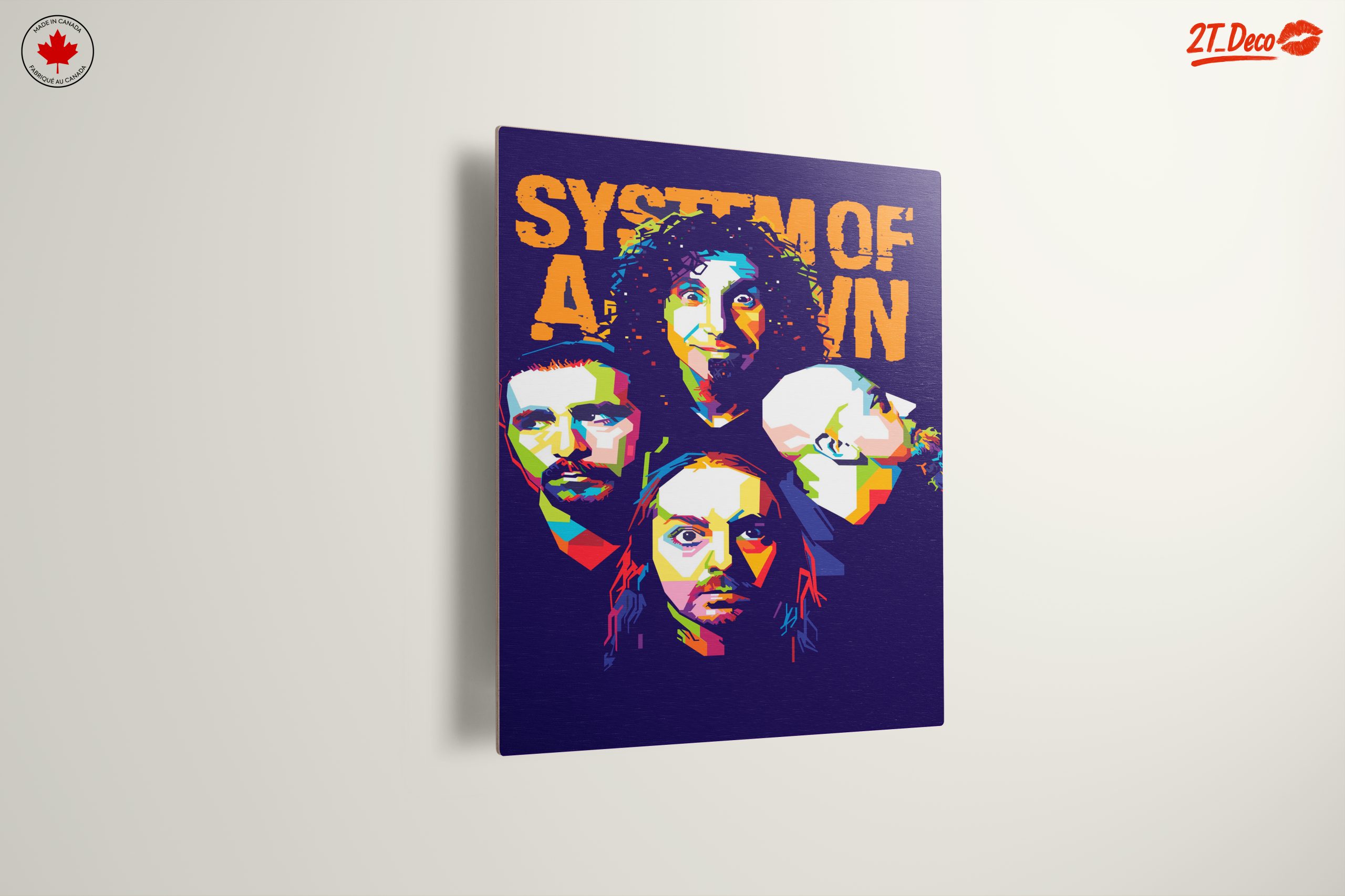 Vibrant Music Graphic Art Featuring Famous Band - Image 13