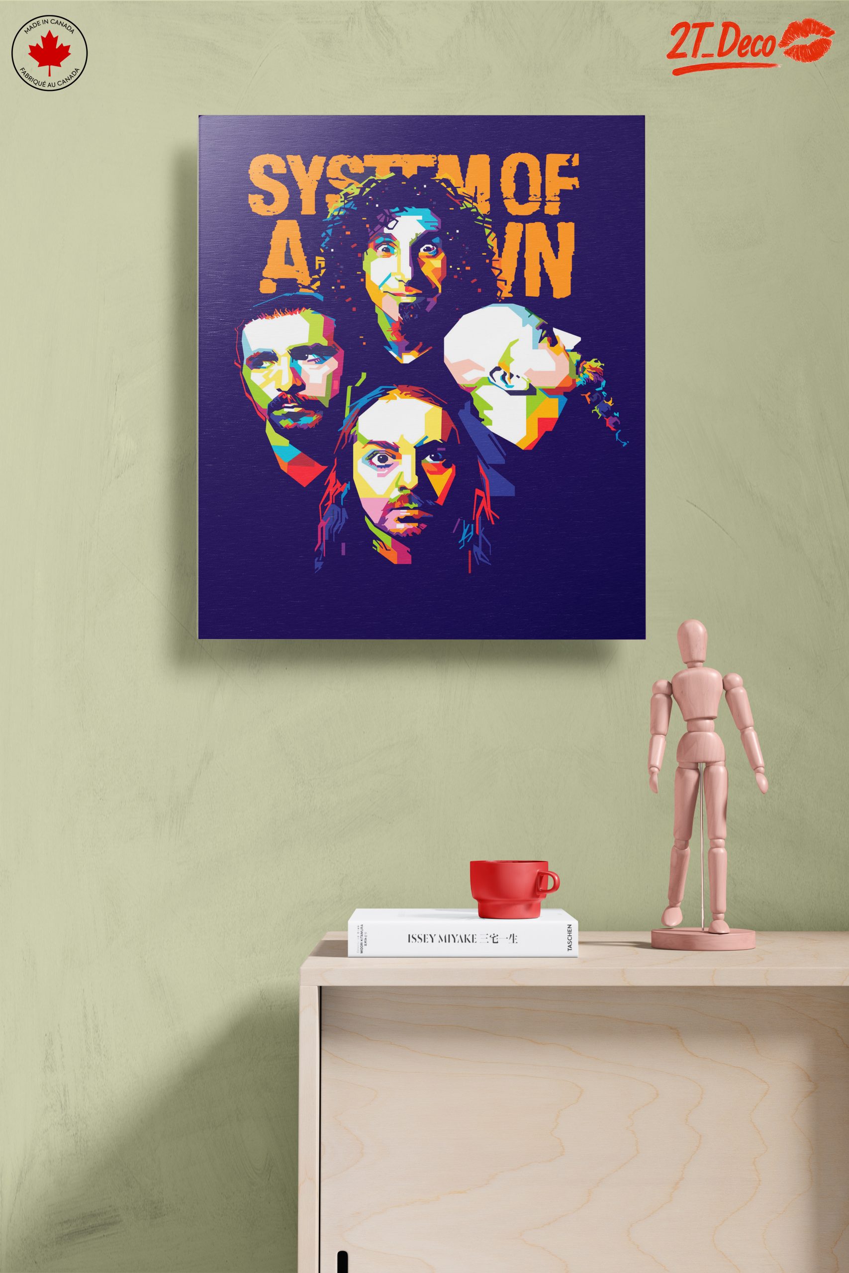Vibrant Music Graphic Art Featuring Famous Band - Image 14
