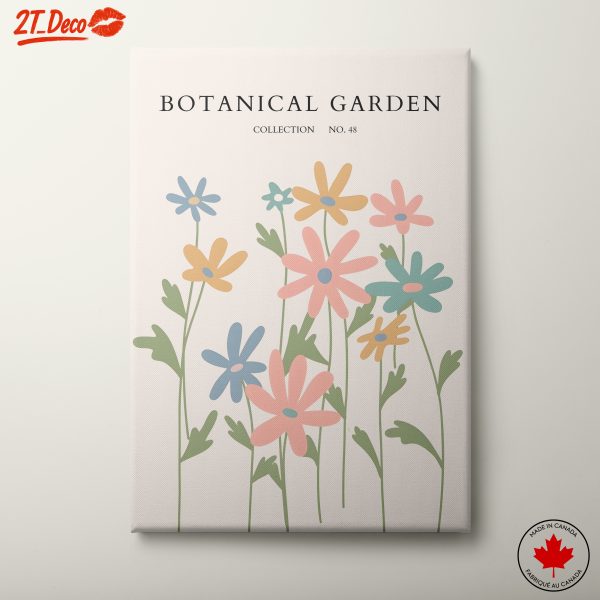Colorful Botanical Flower Art Collection