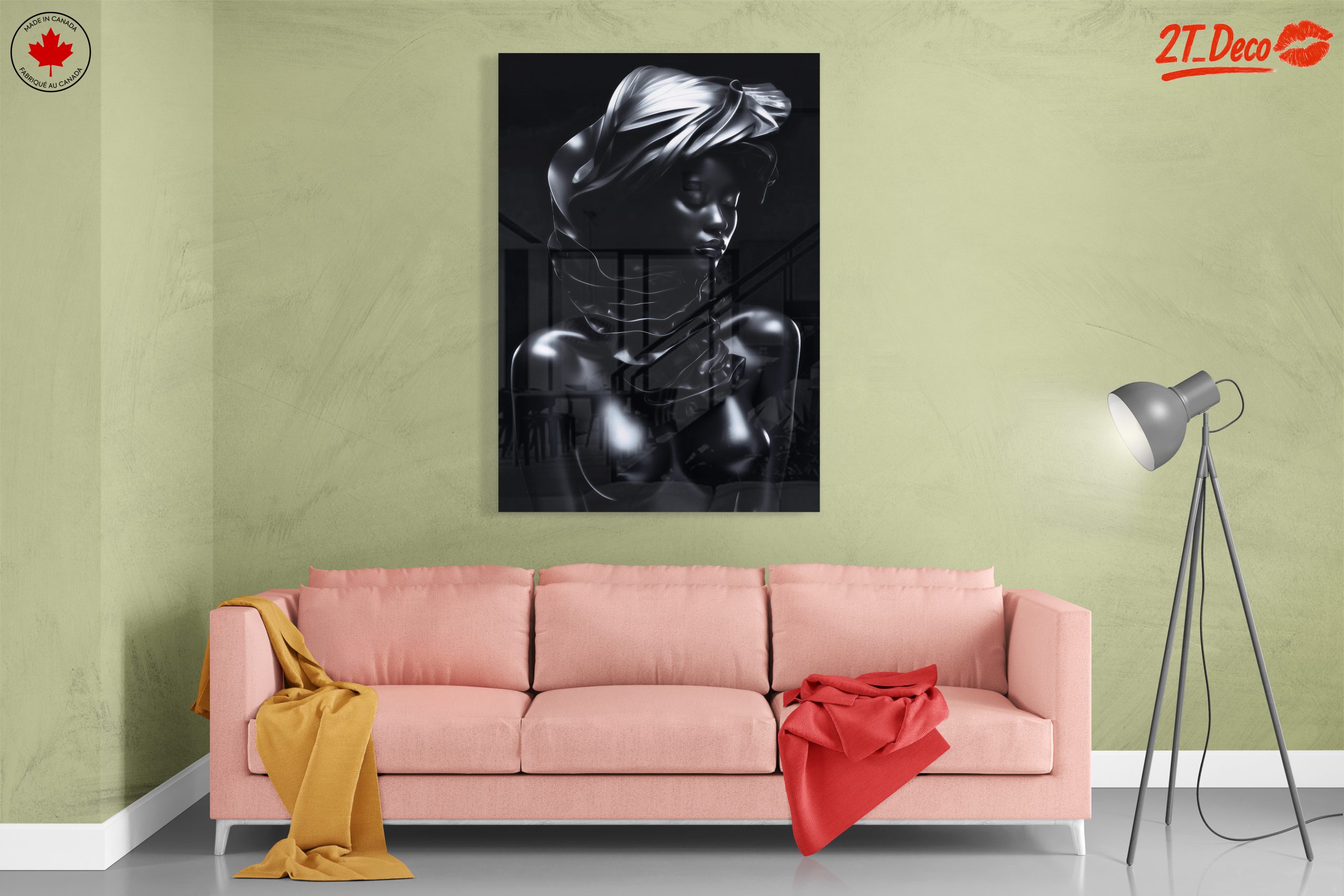 Elegant Sculpture of a Female Figure - Image 7
