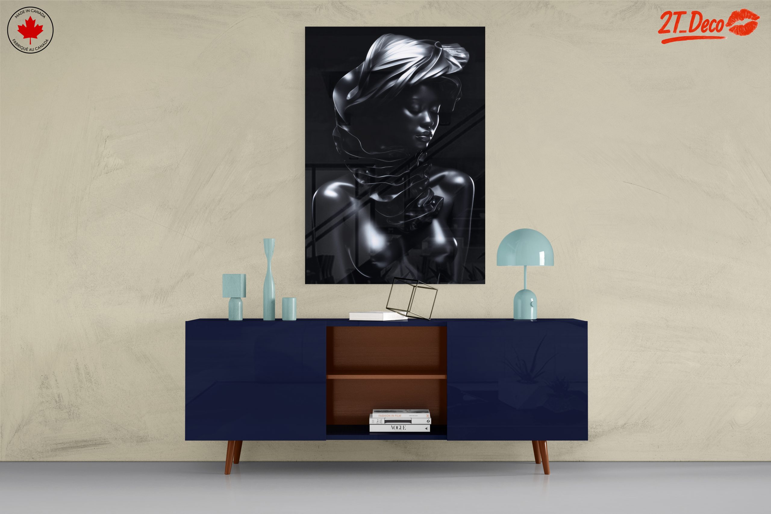 Elegant Sculpture of a Female Figure - Image 8