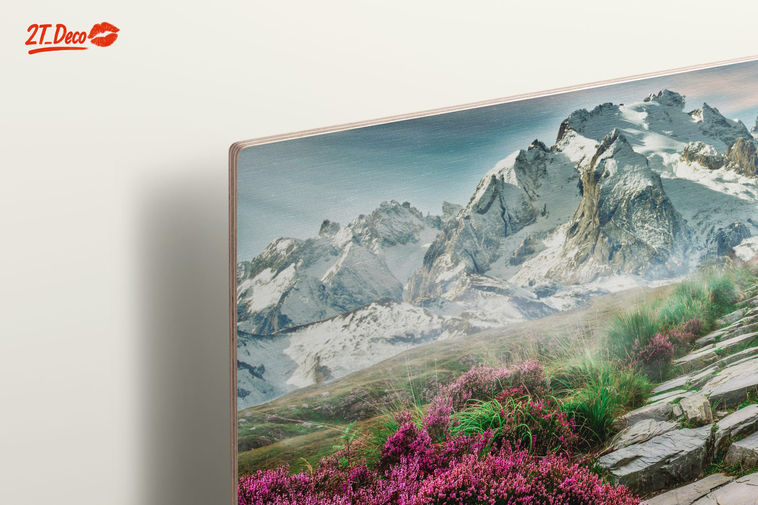 Majestic Mountain Path with Wildflowers - Image 15