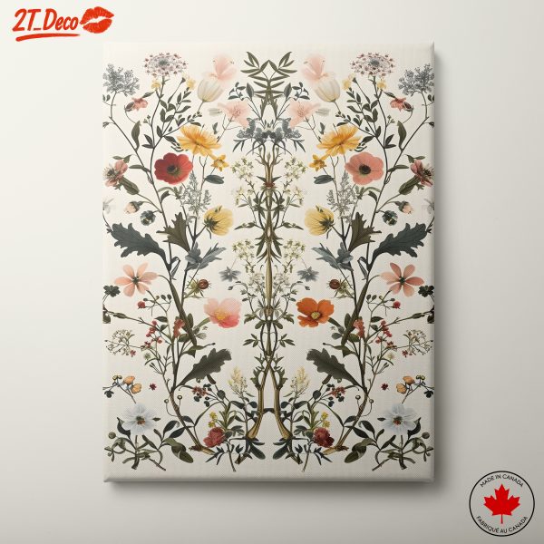 Beautiful Floral Artwork with Vibrant Blooms