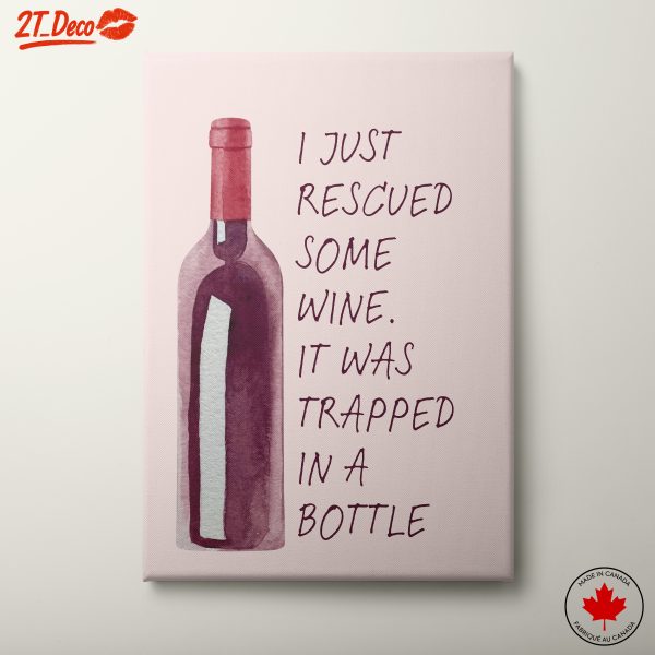 Whimsical Wine Themed Art Print
