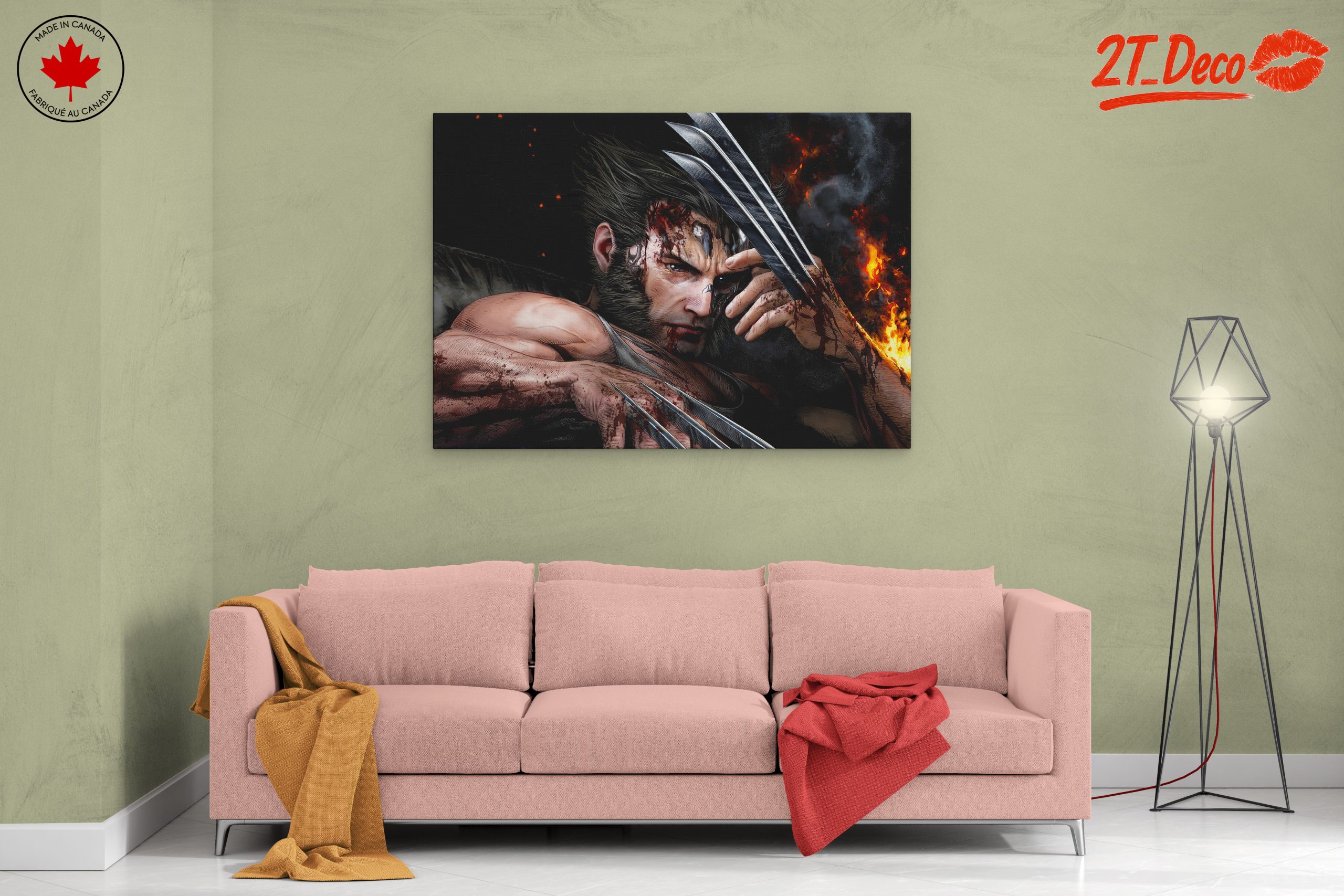 Dynamic Wolverine Character Art - Image 2
