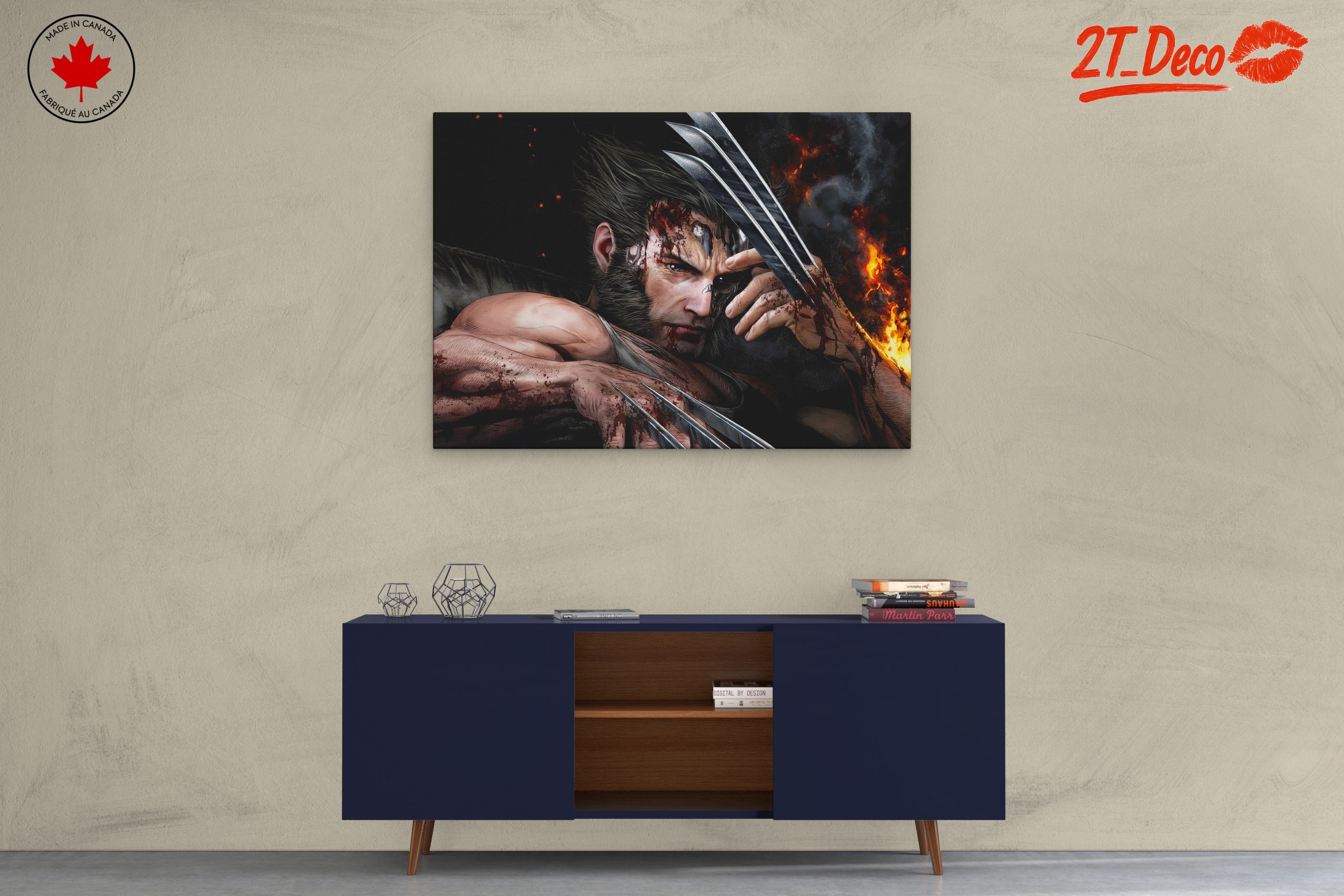 Dynamic Wolverine Character Art - Image 3