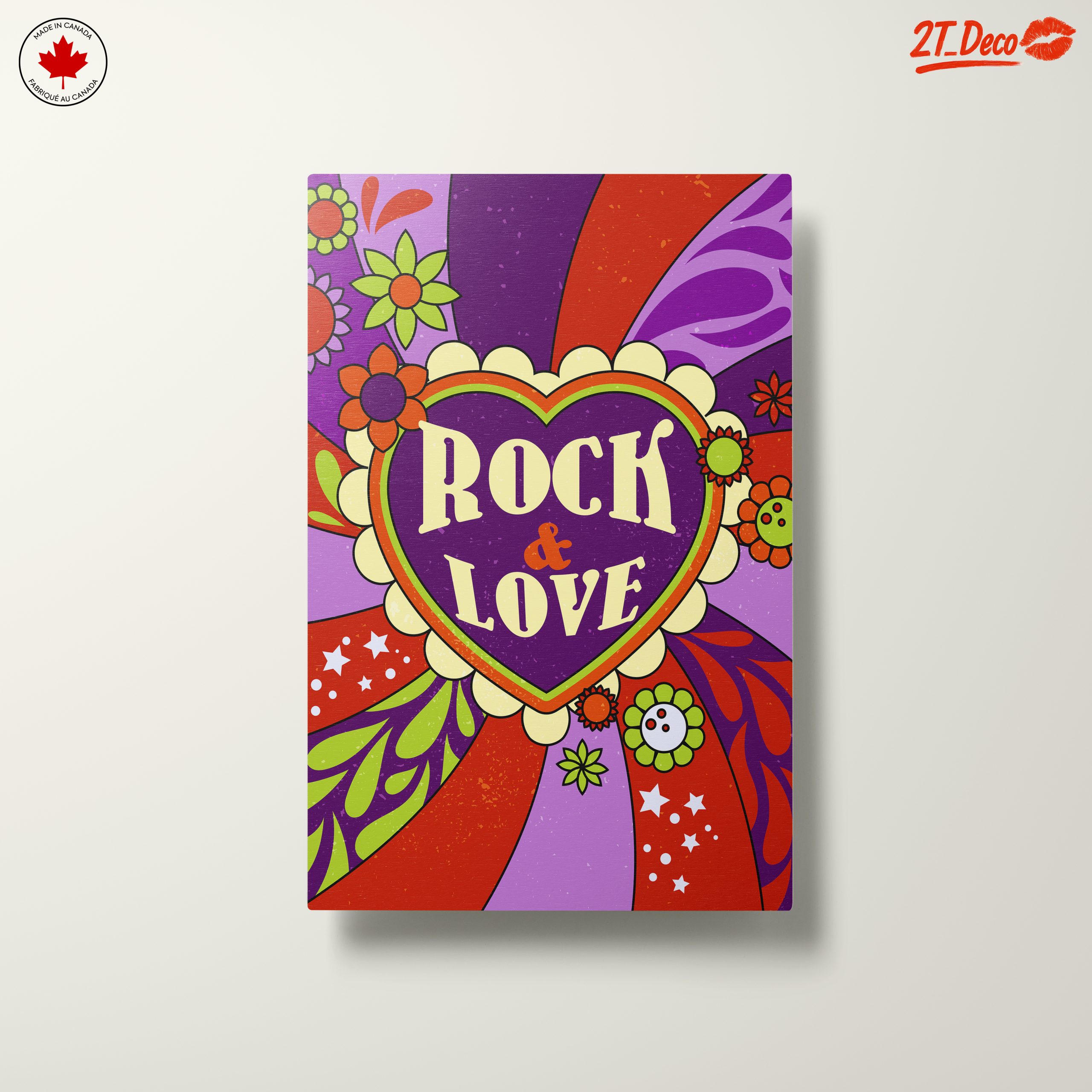 Vibrant Retro Flower Art for Bold Decor - Image 10