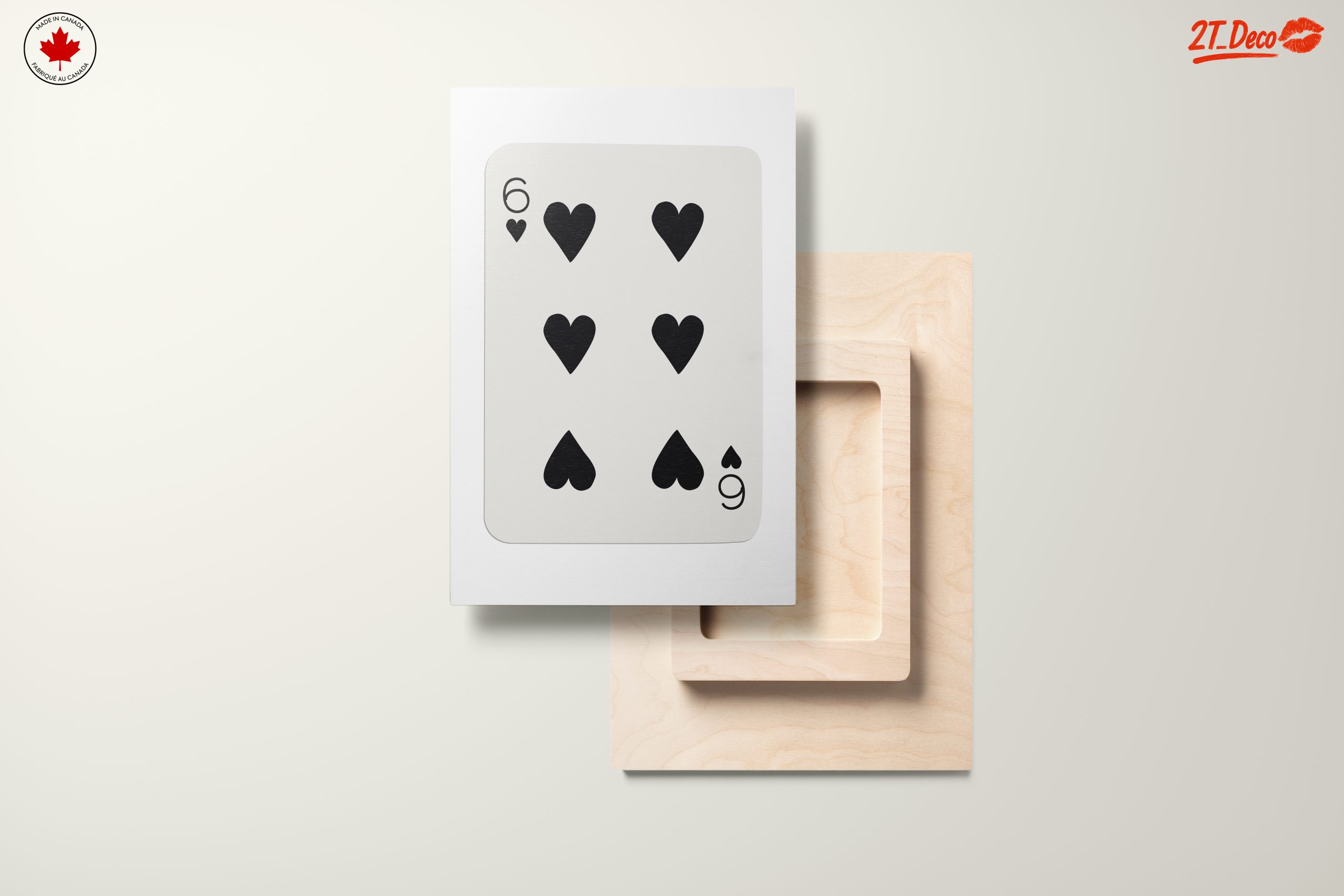 Six of Hearts Card Art - Image 11