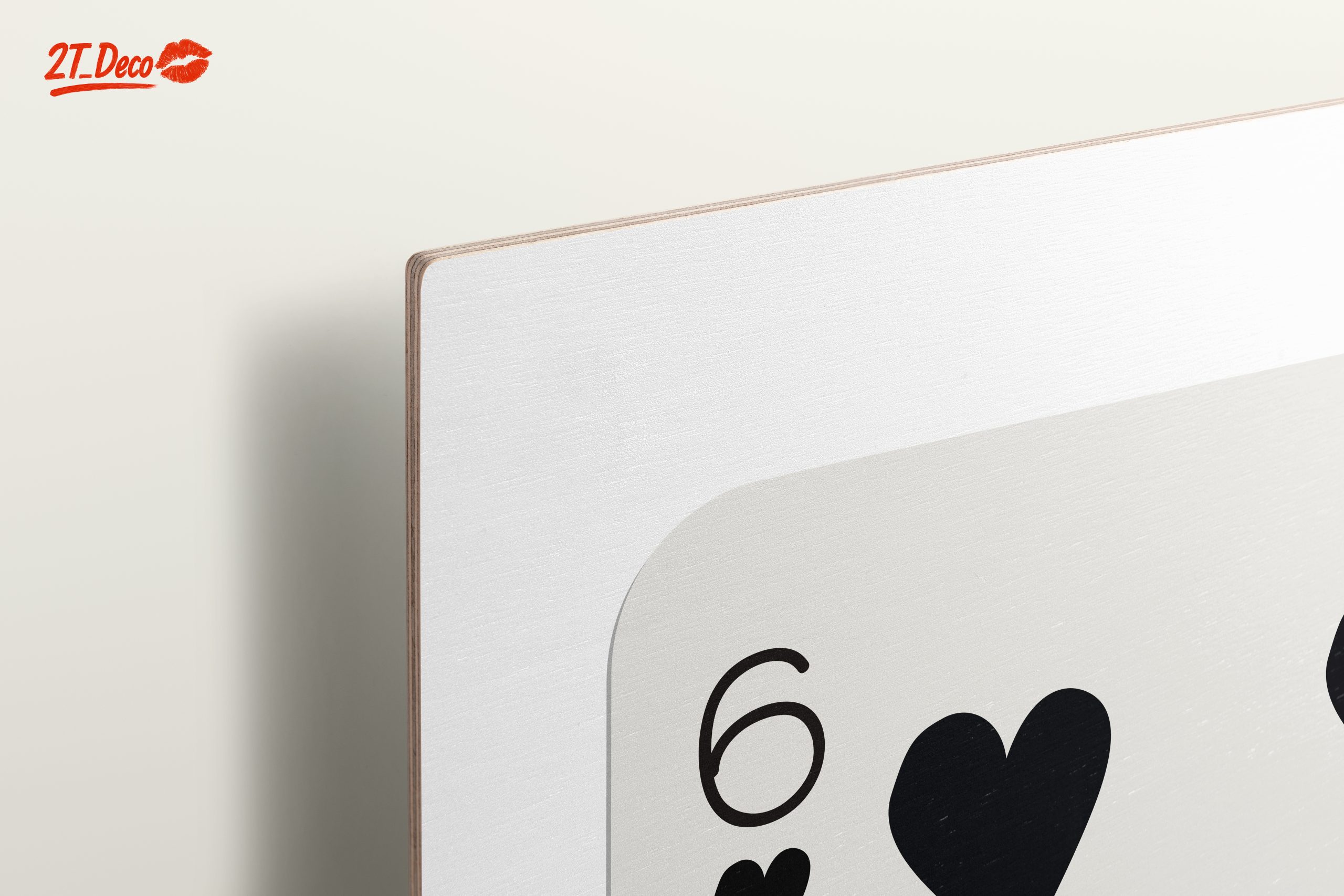 Six of Hearts Card Art - Image 15