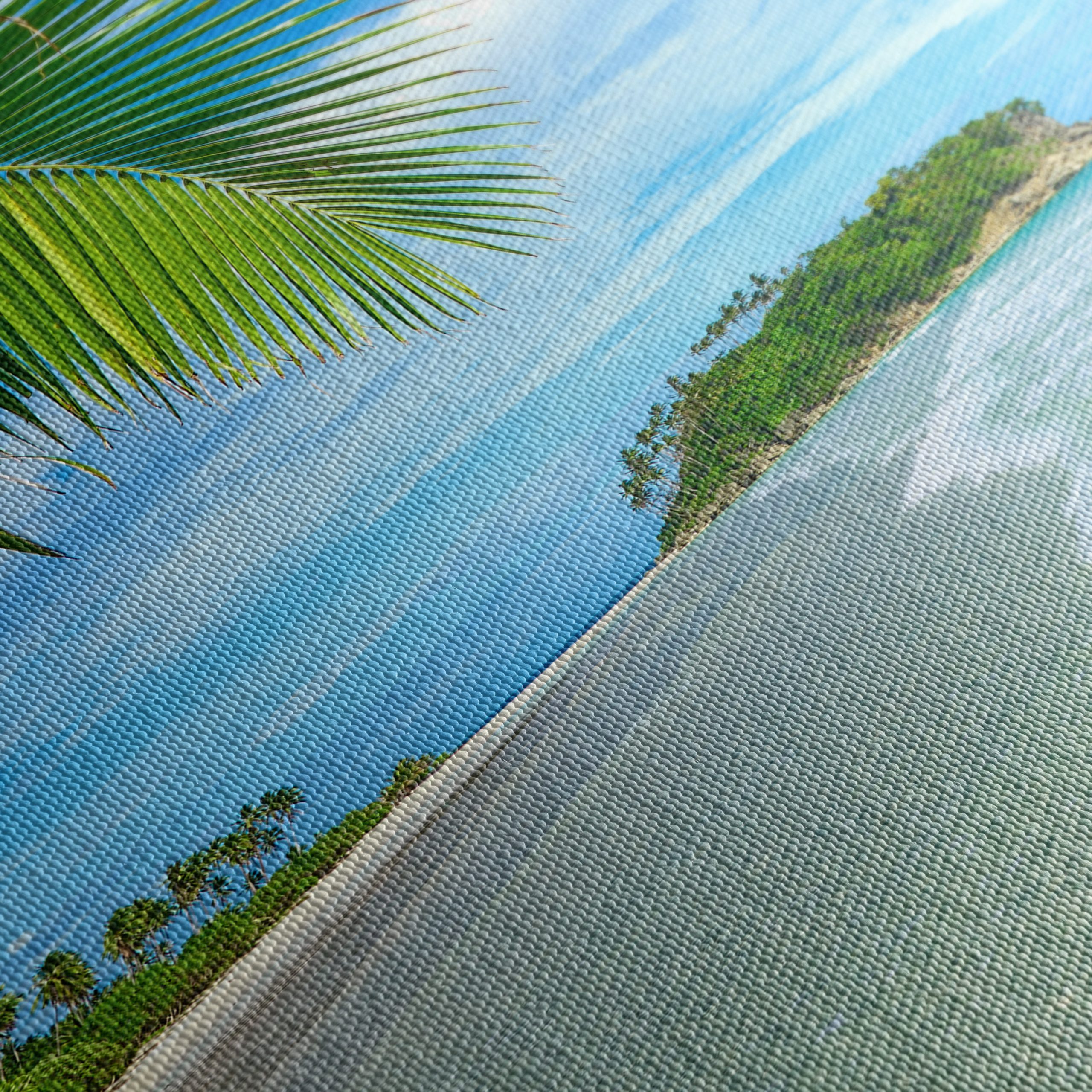 Serene Beach Landscape with Palm Trees 2 - Image 5