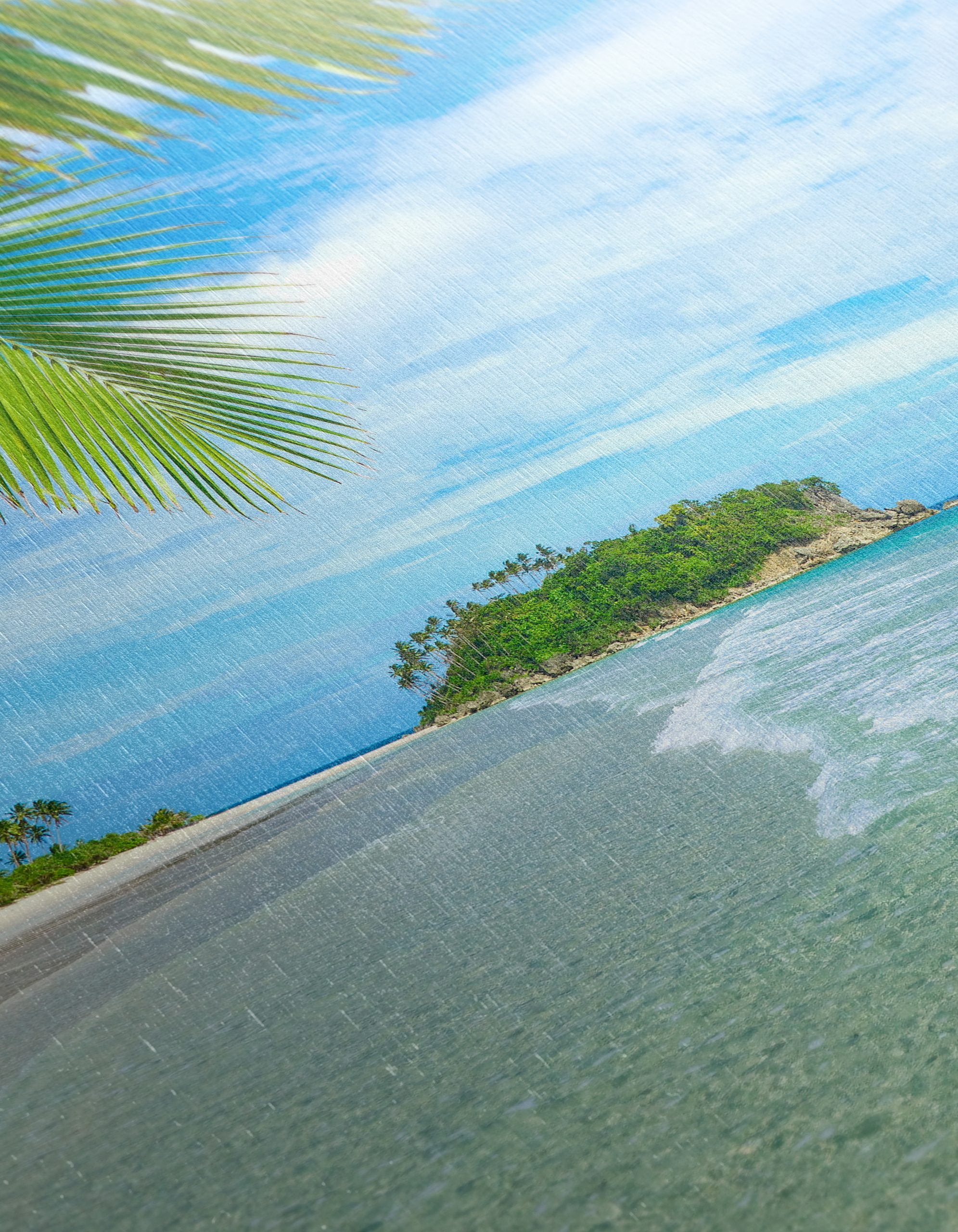 Serene Beach Landscape with Palm Trees 2 - Image 12
