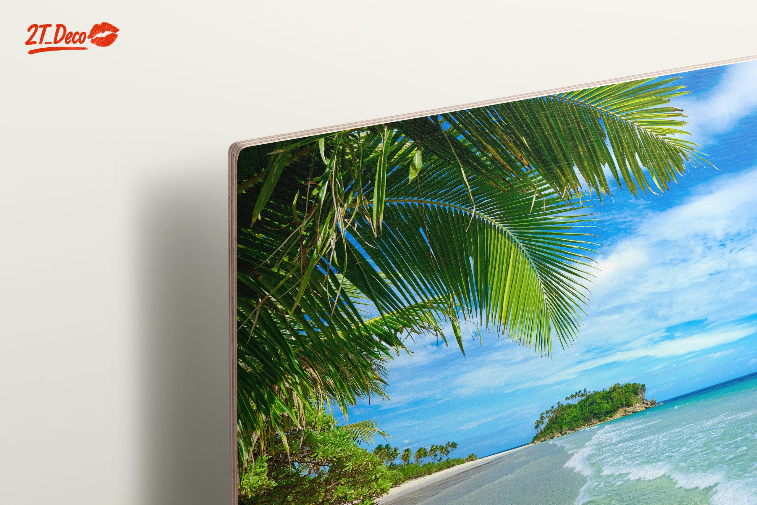 Serene Beach Landscape with Palm Trees 2 - Image 15