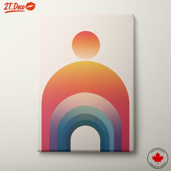 Vibrant Abstract Geometric Design