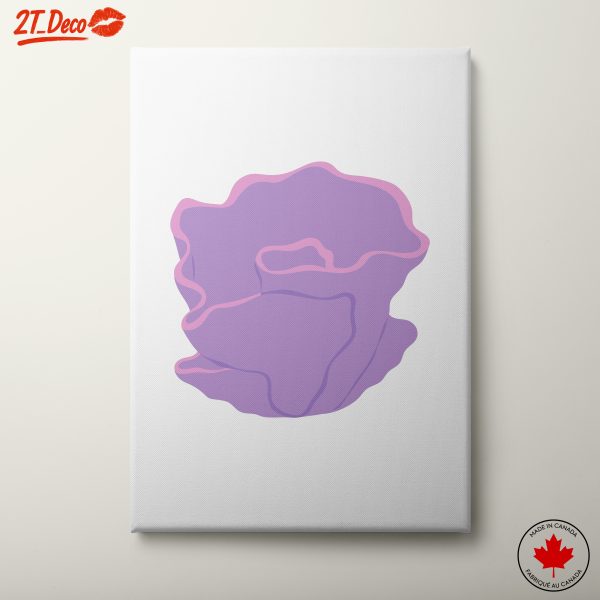Whimsical Purple Doodle Art