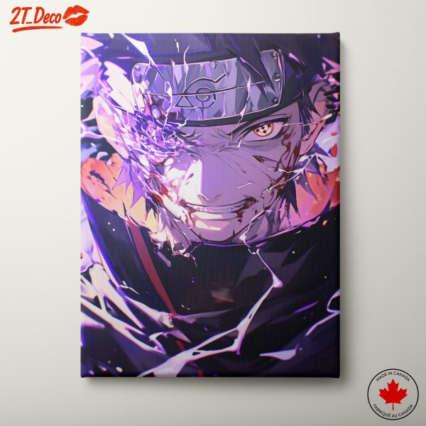 Intense Naruto Character Artistic Representation