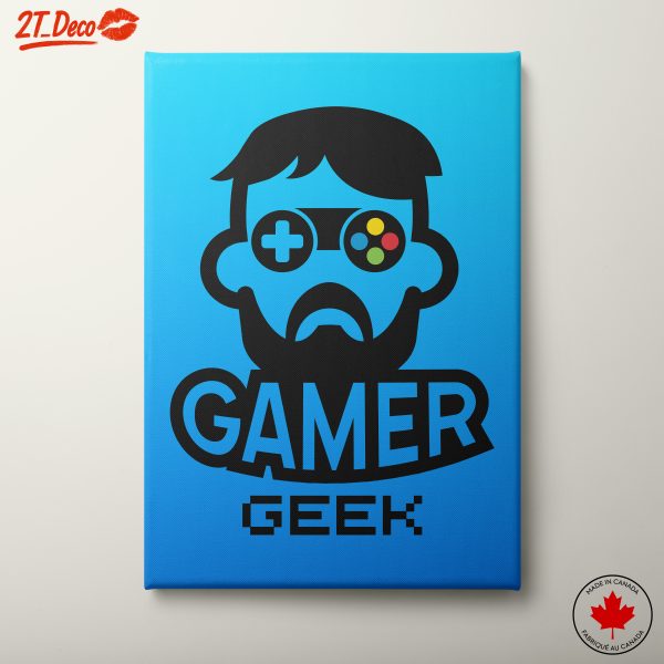Gamer Geek Character Art