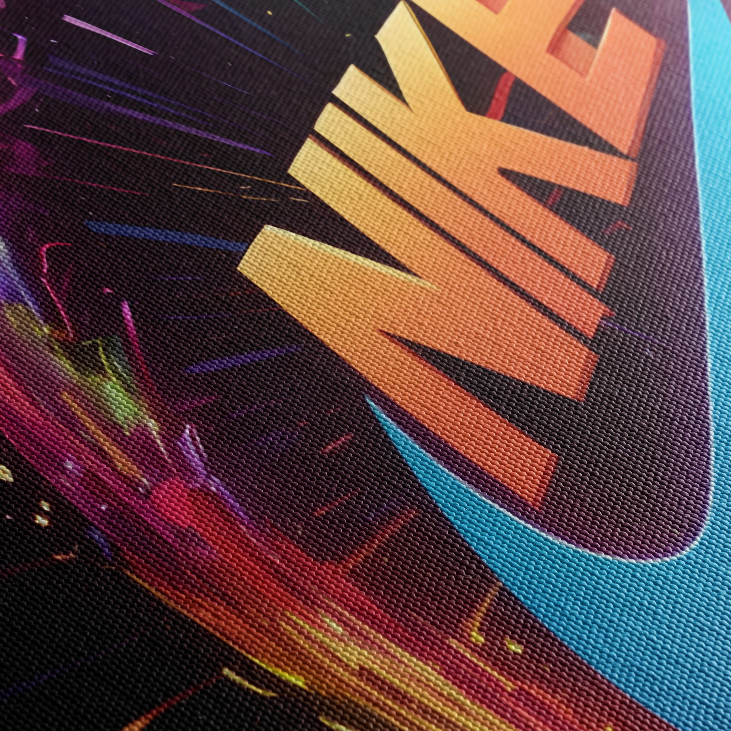 Vibrant Nike Logo Art - Image 5