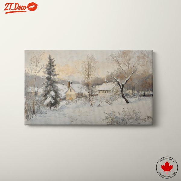 Charming Winter Landscape with Snow-Covered Trees 2