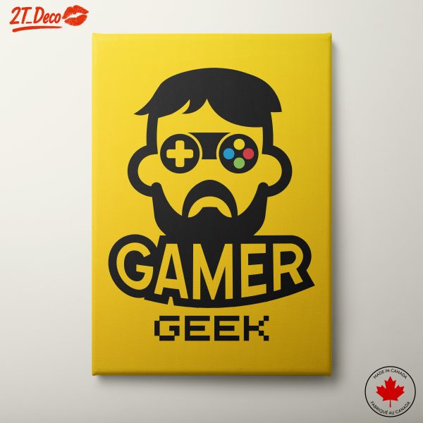 Gamer Geek Art Style