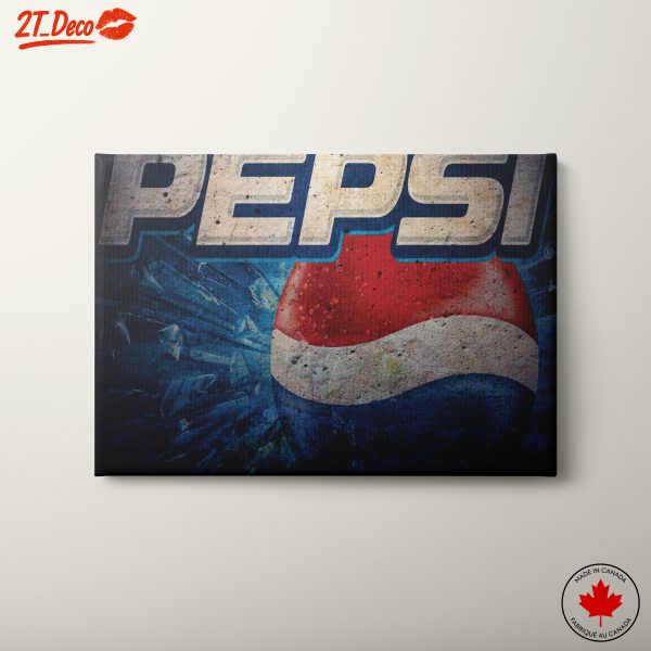 Vintage Pepsi Logo Wall Art