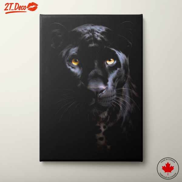 Stunning Black Panther Wall Art