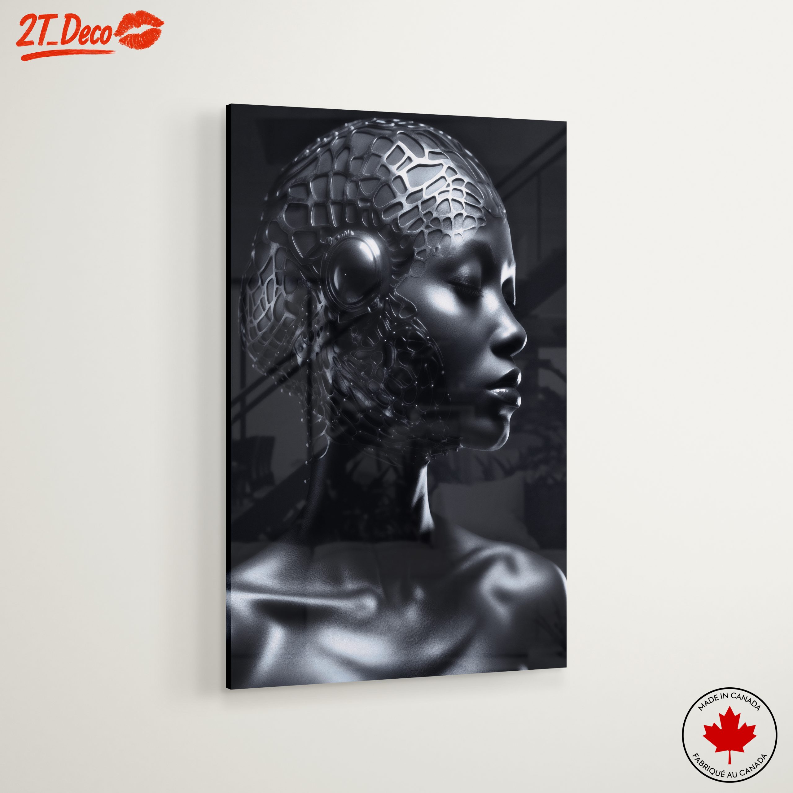 Stylish Futuristic Portrait of a Woman - Image 6
