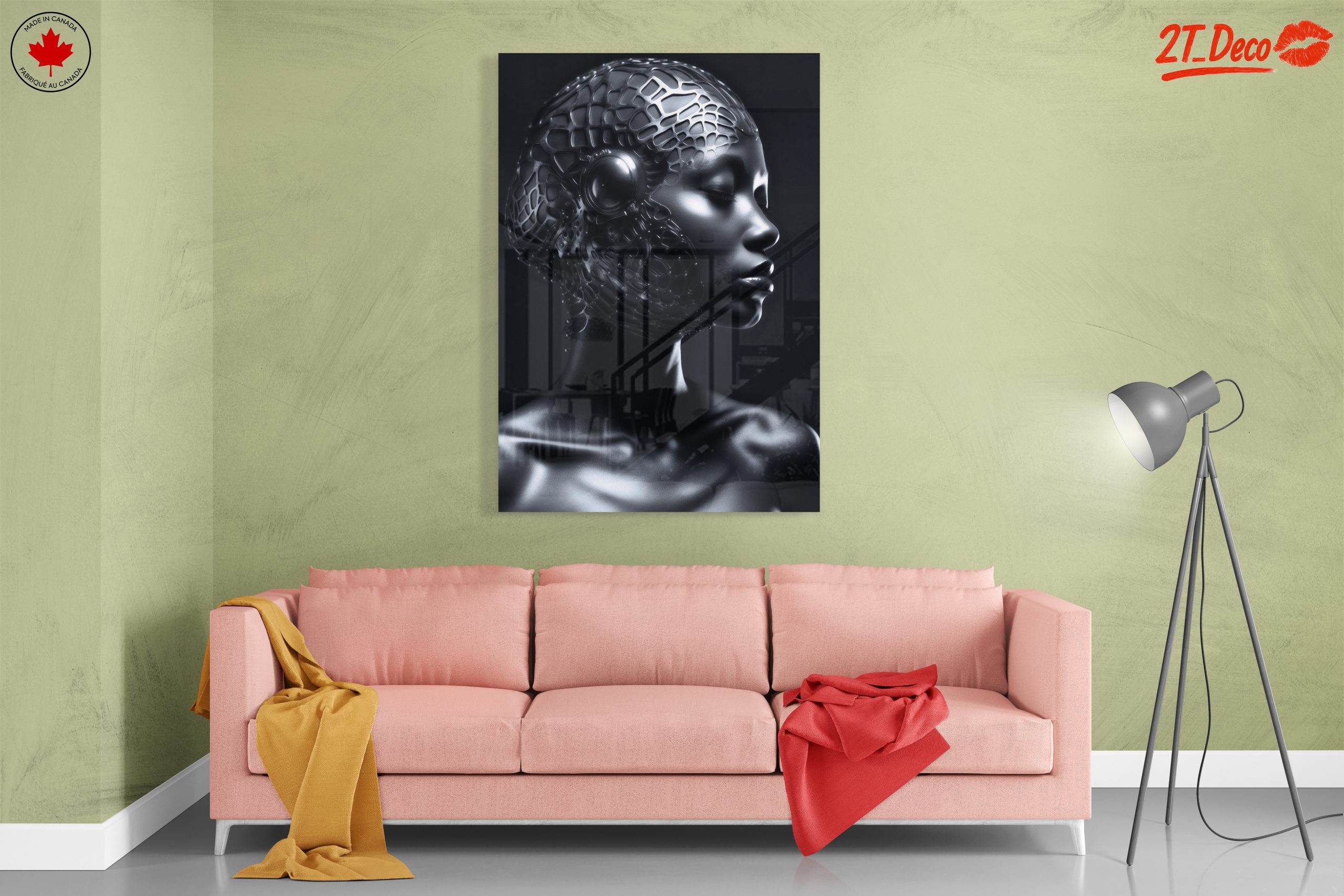 Stylish Futuristic Portrait of a Woman - Image 7