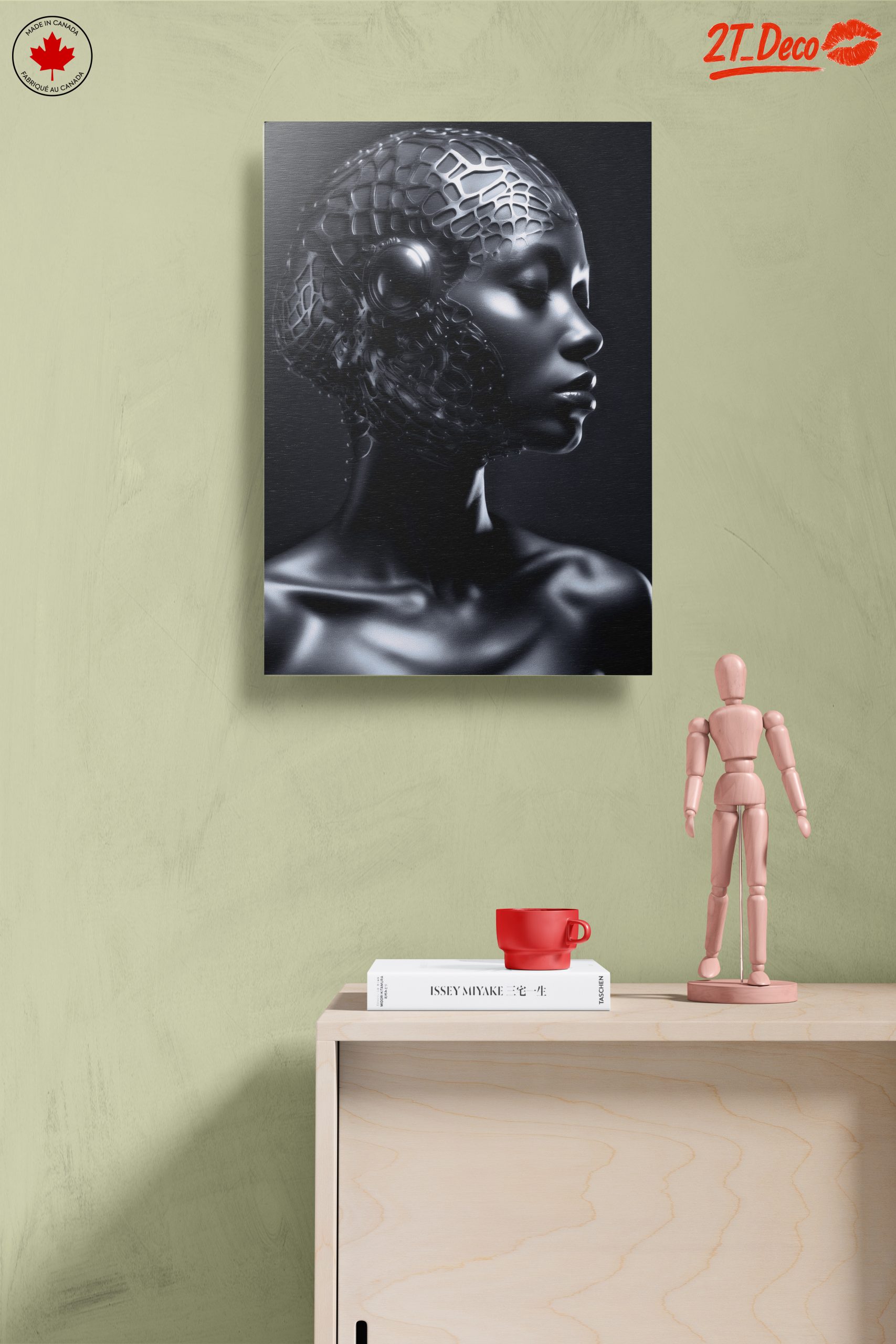 Stylish Futuristic Portrait of a Woman - Image 14