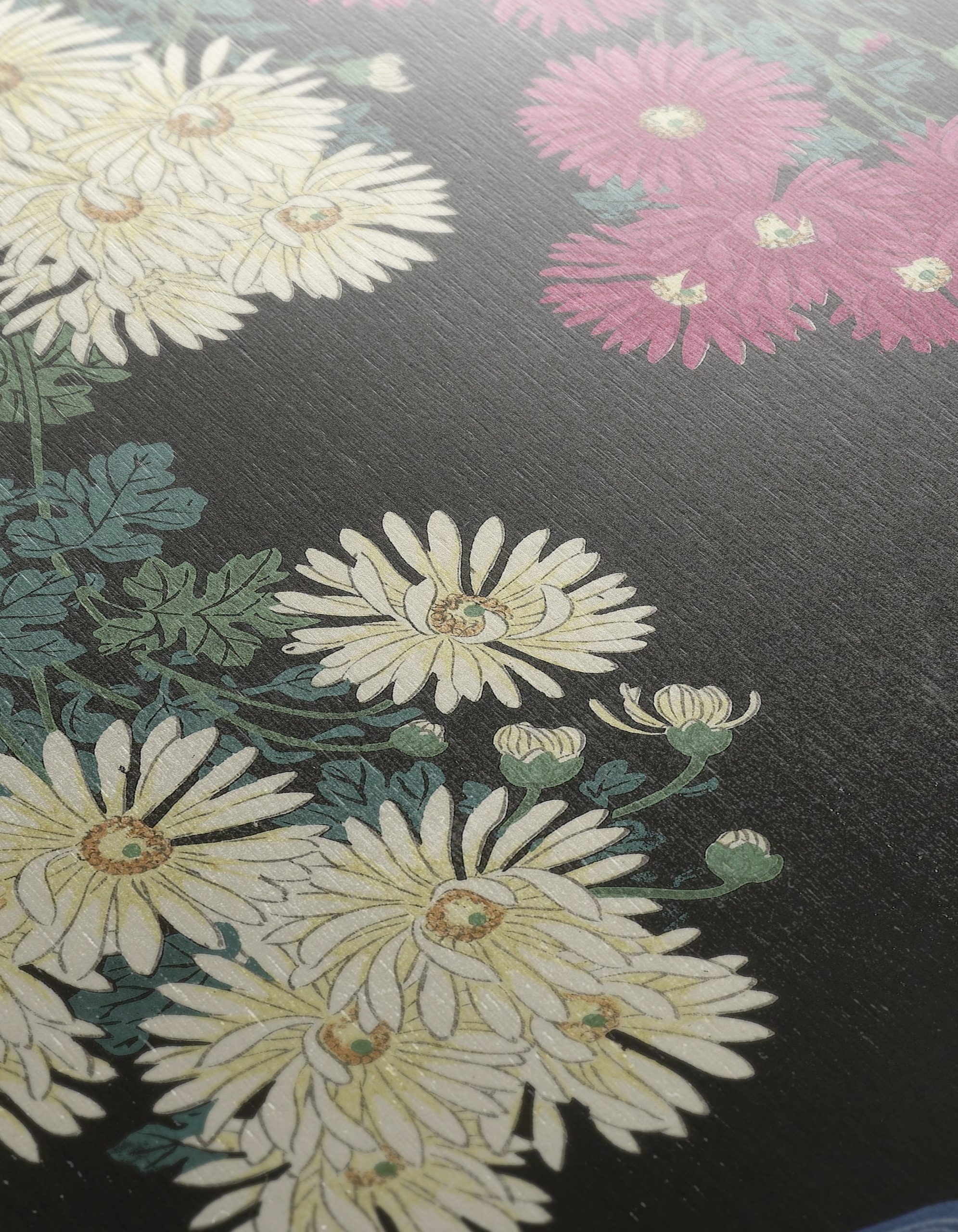 Japanese Floral Artwork with Chrysanthemums - Image 12