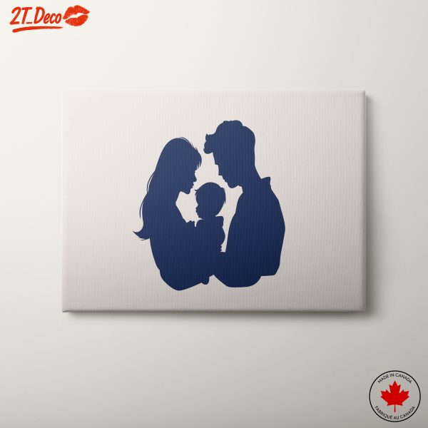 Family Silhouette Art for Heartfelt Decor