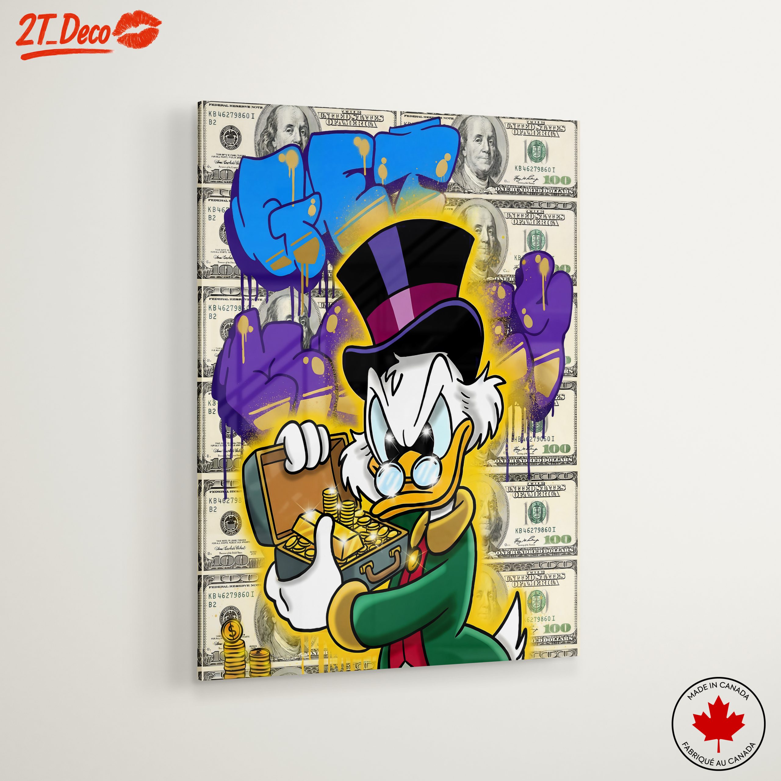 Rich Duck Character with Gold Coins - Image 6