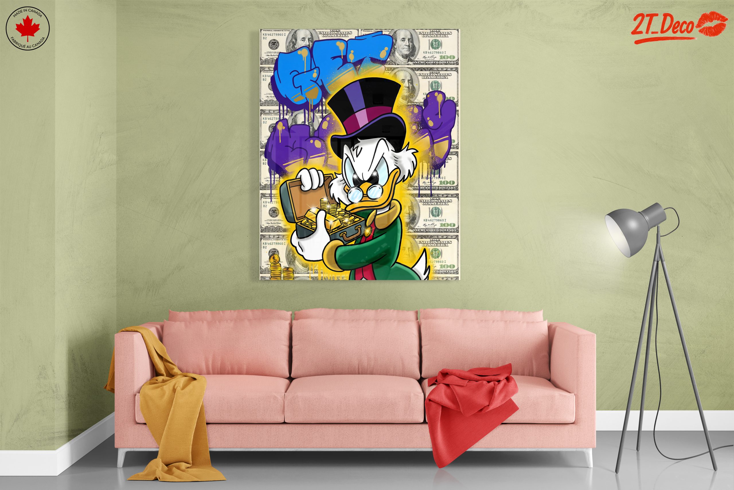 Rich Duck Character with Gold Coins - Image 7