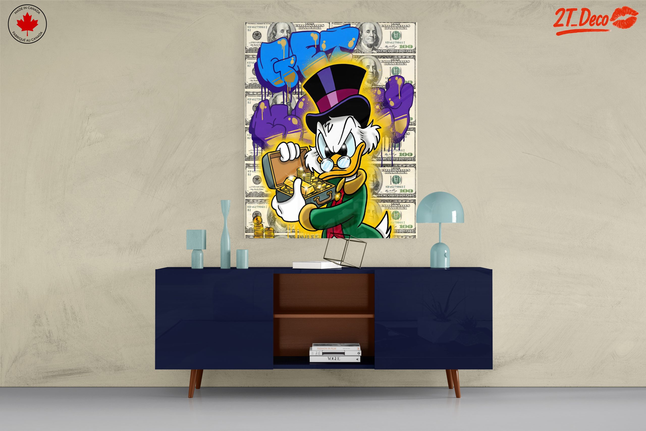 Rich Duck Character with Gold Coins - Image 8