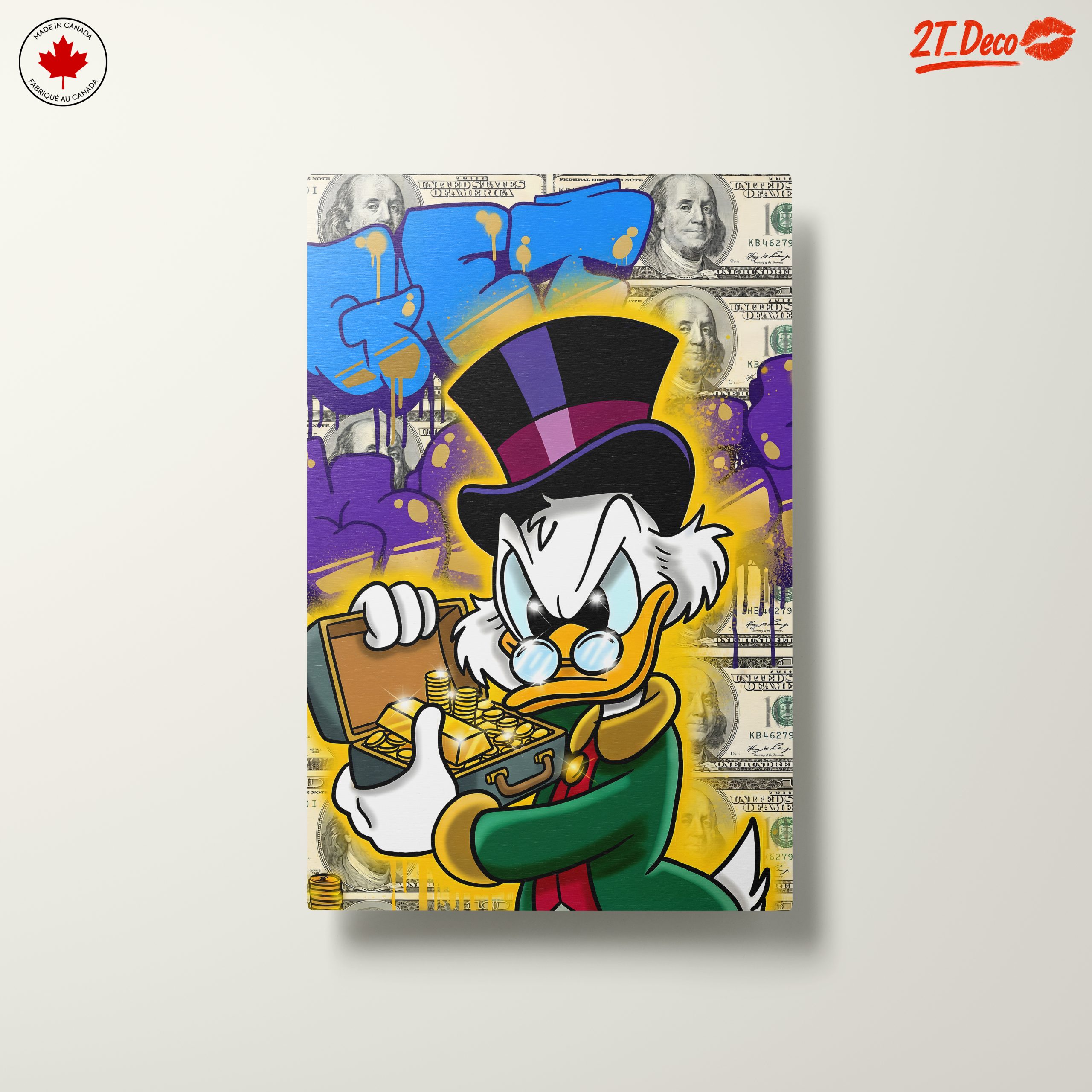 Rich Duck Character with Gold Coins - Image 10