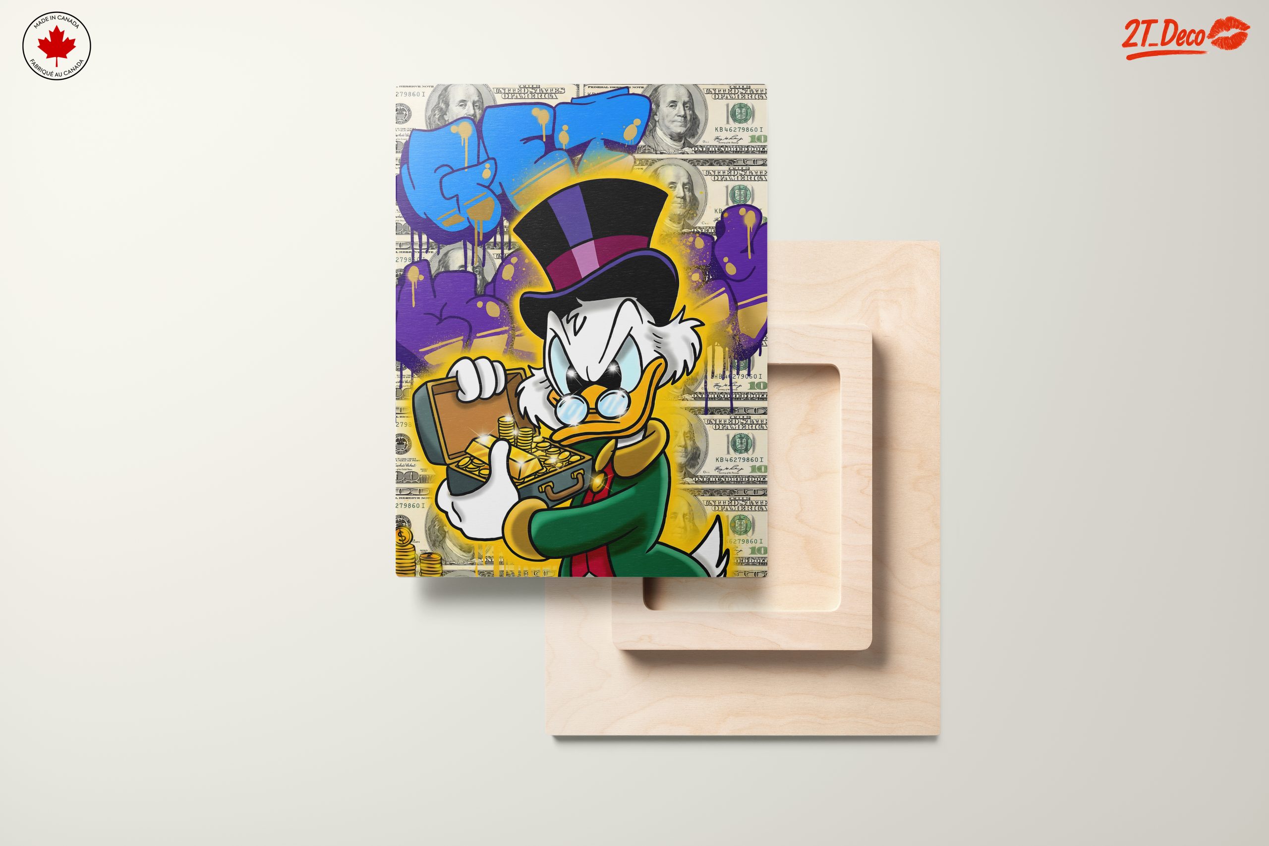 Rich Duck Character with Gold Coins - Image 11