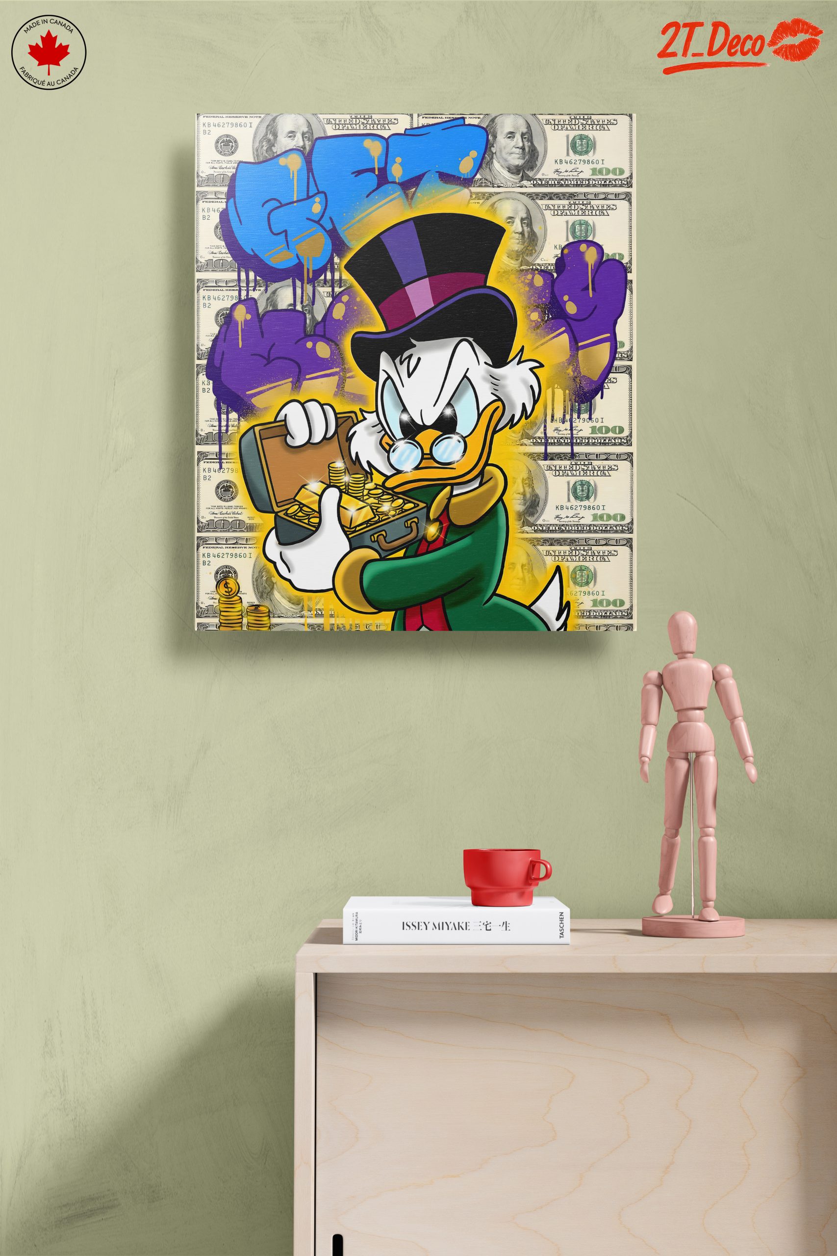 Rich Duck Character with Gold Coins - Image 14