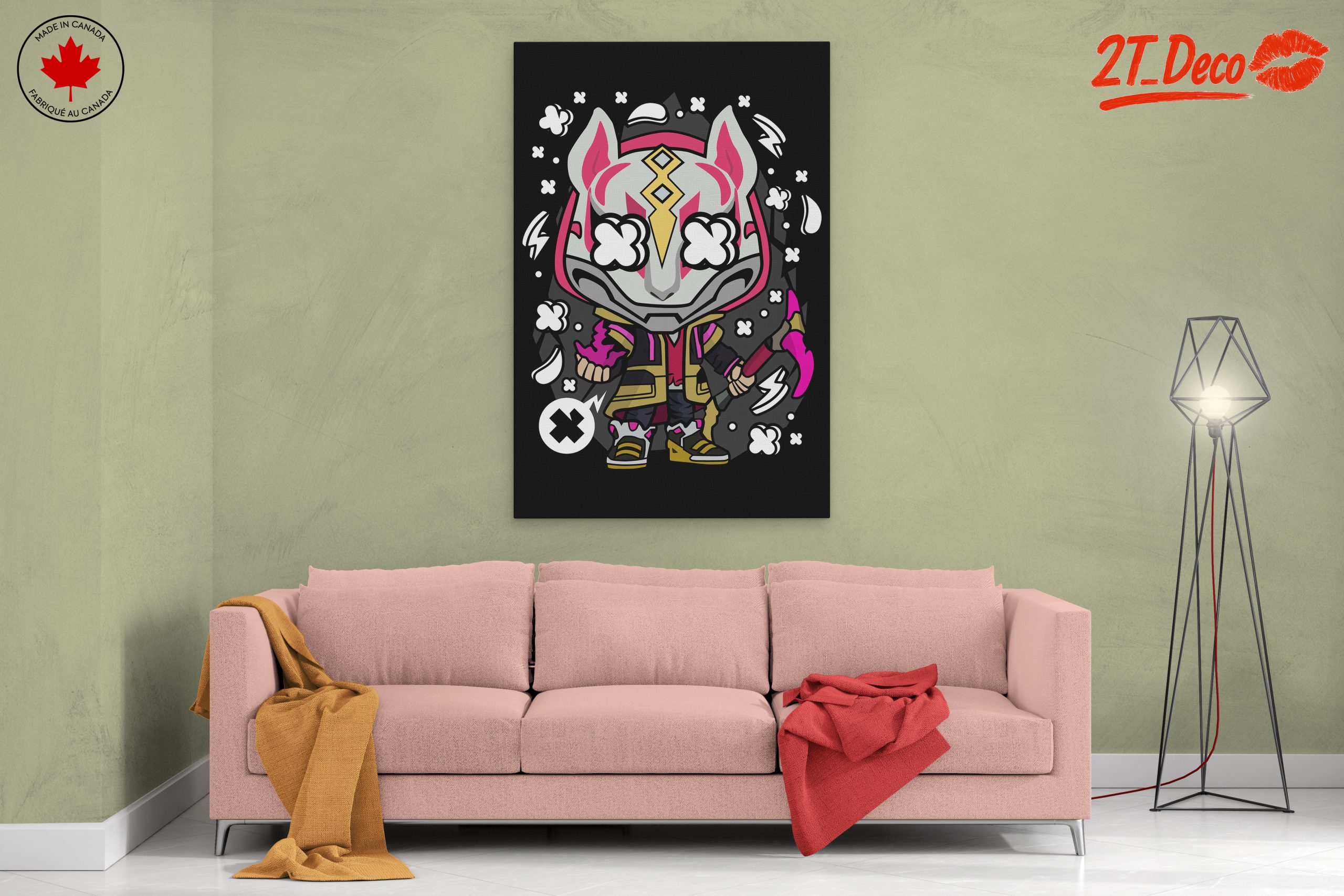 Stylized Character Design with Vibrant Colors - Image 2
