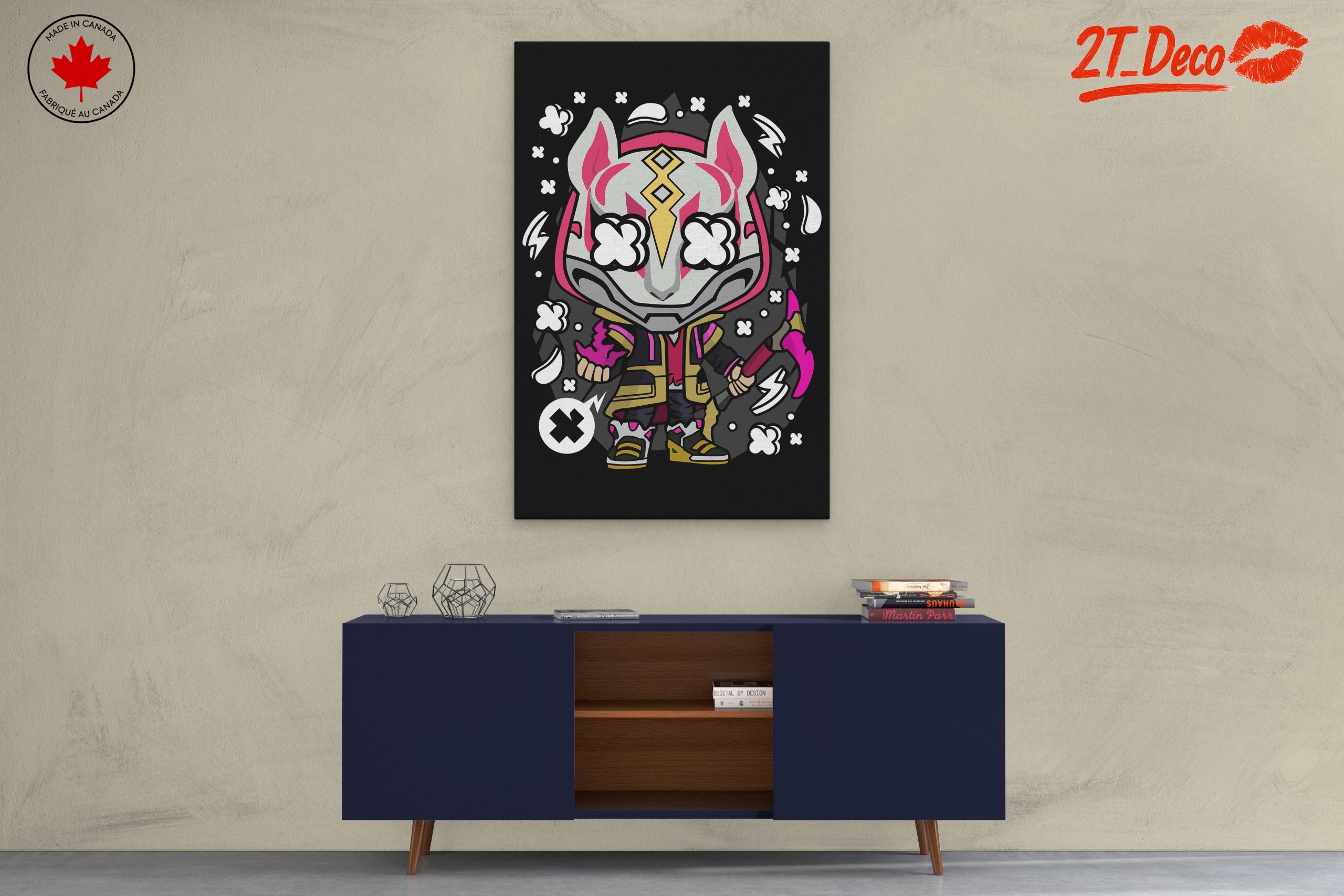 Stylized Character Design with Vibrant Colors - Image 3