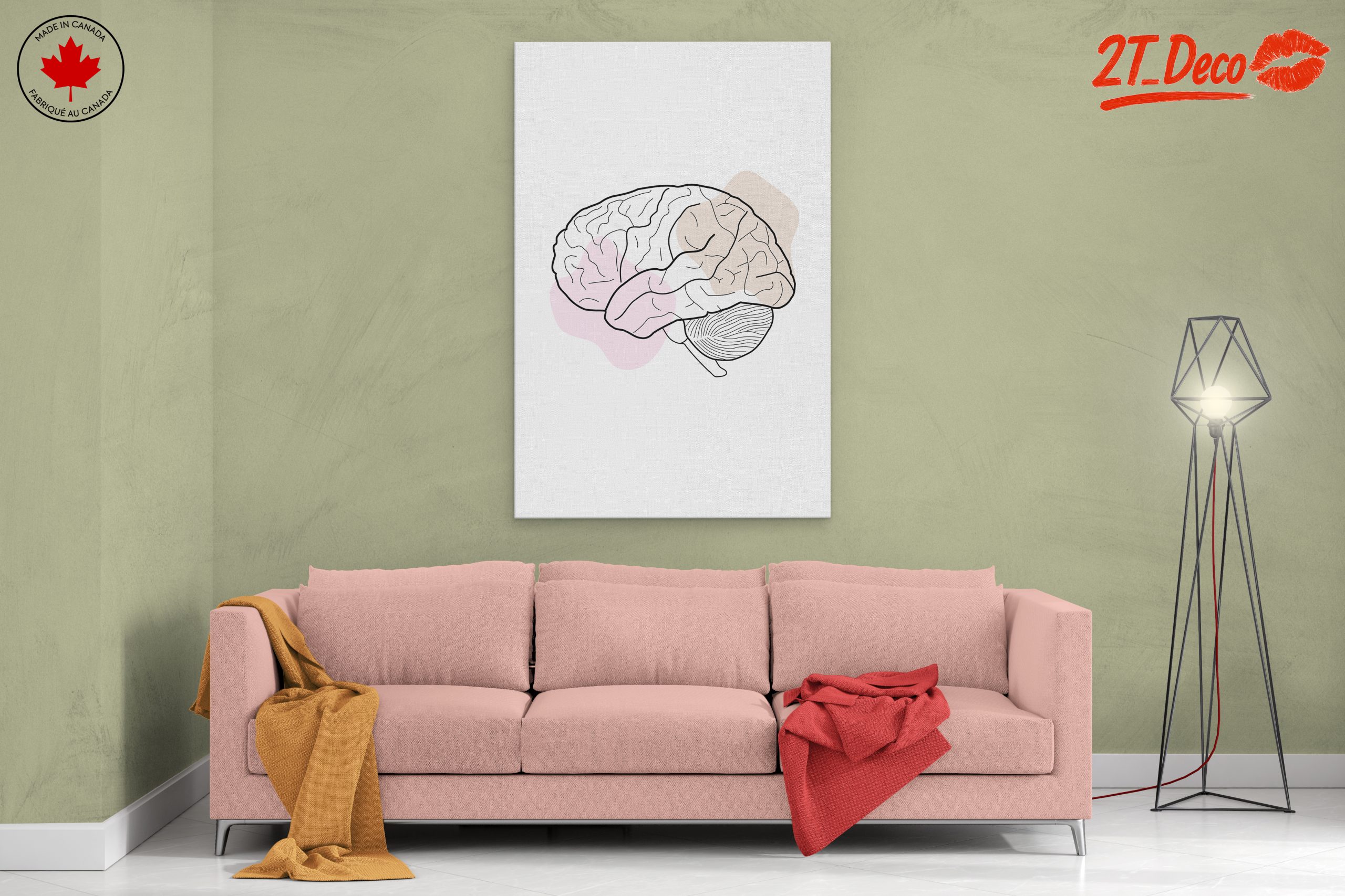 Abstract Brain Art for Modern Spaces - Image 2