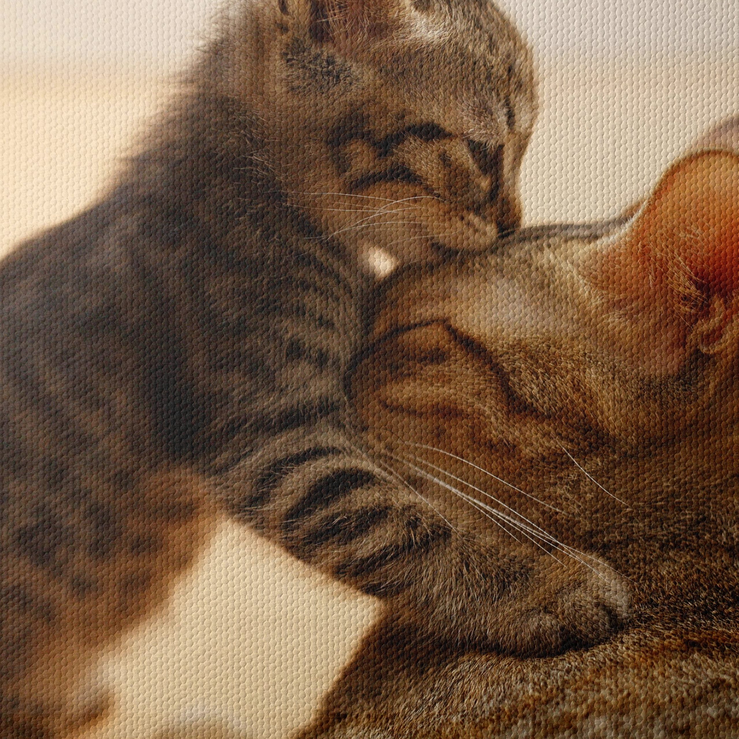 Playful Kittens with Parent Cat - Image 4