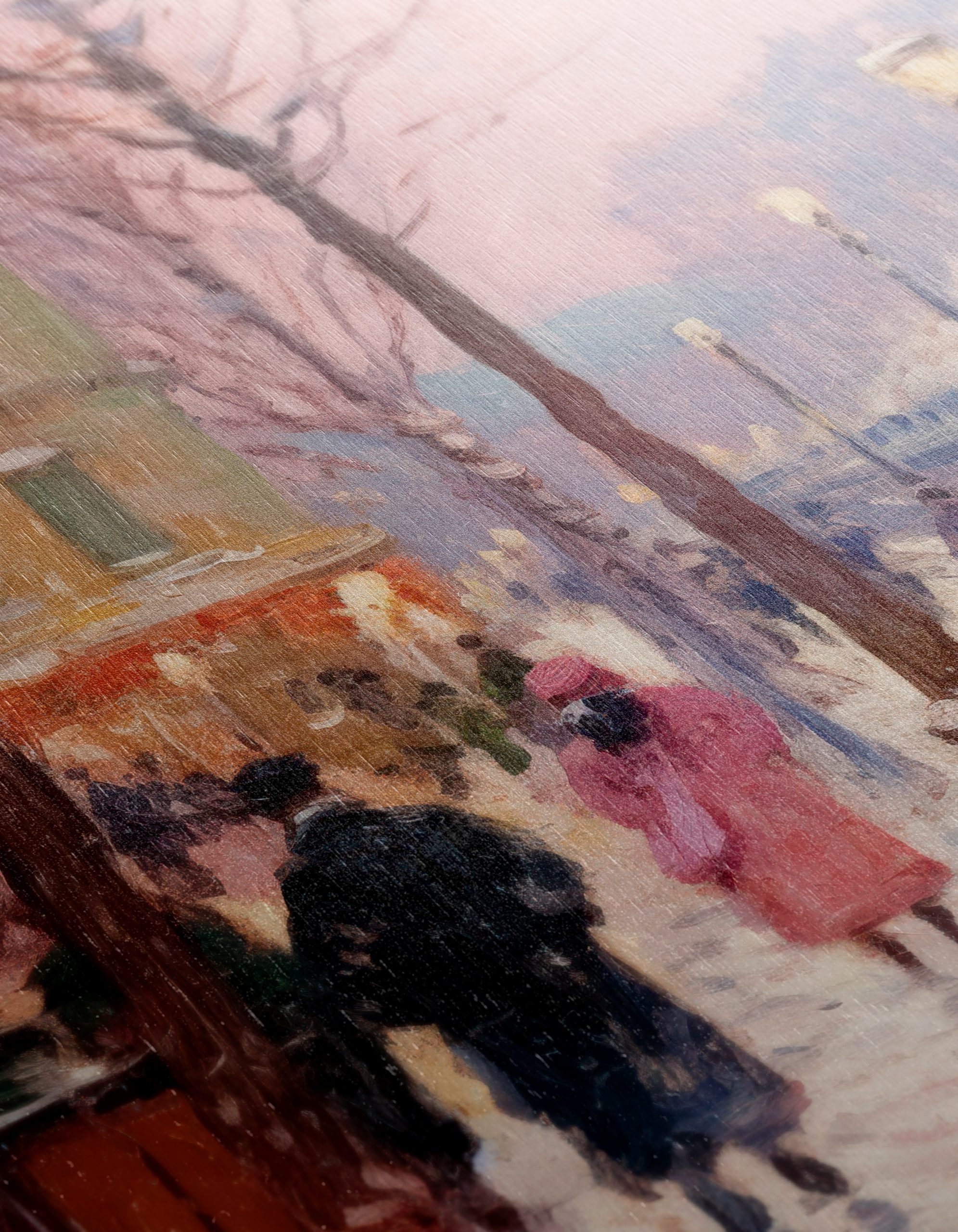 Charming Winter Landscape with Figures - Image 12