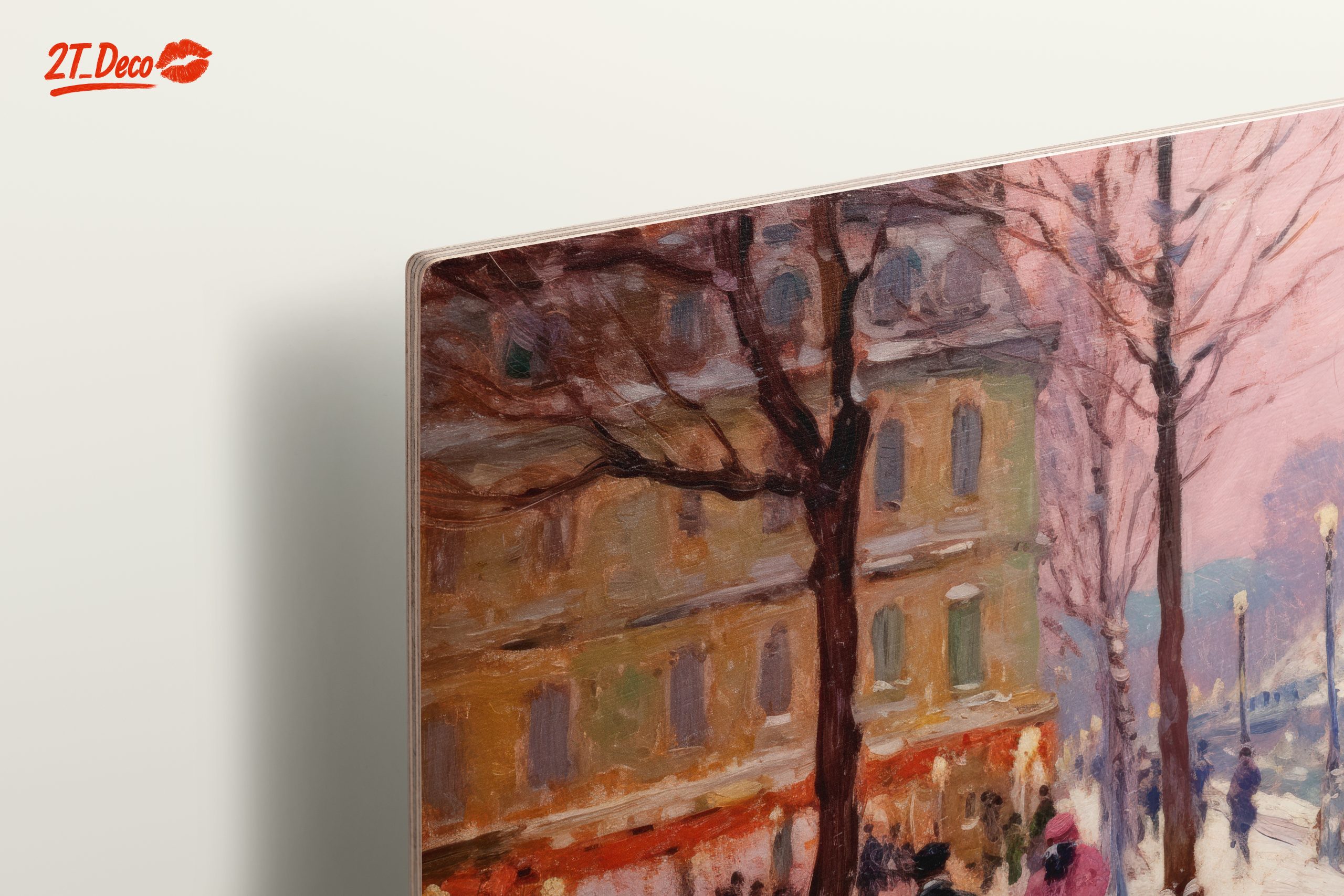 Charming Winter Landscape with Figures - Image 15