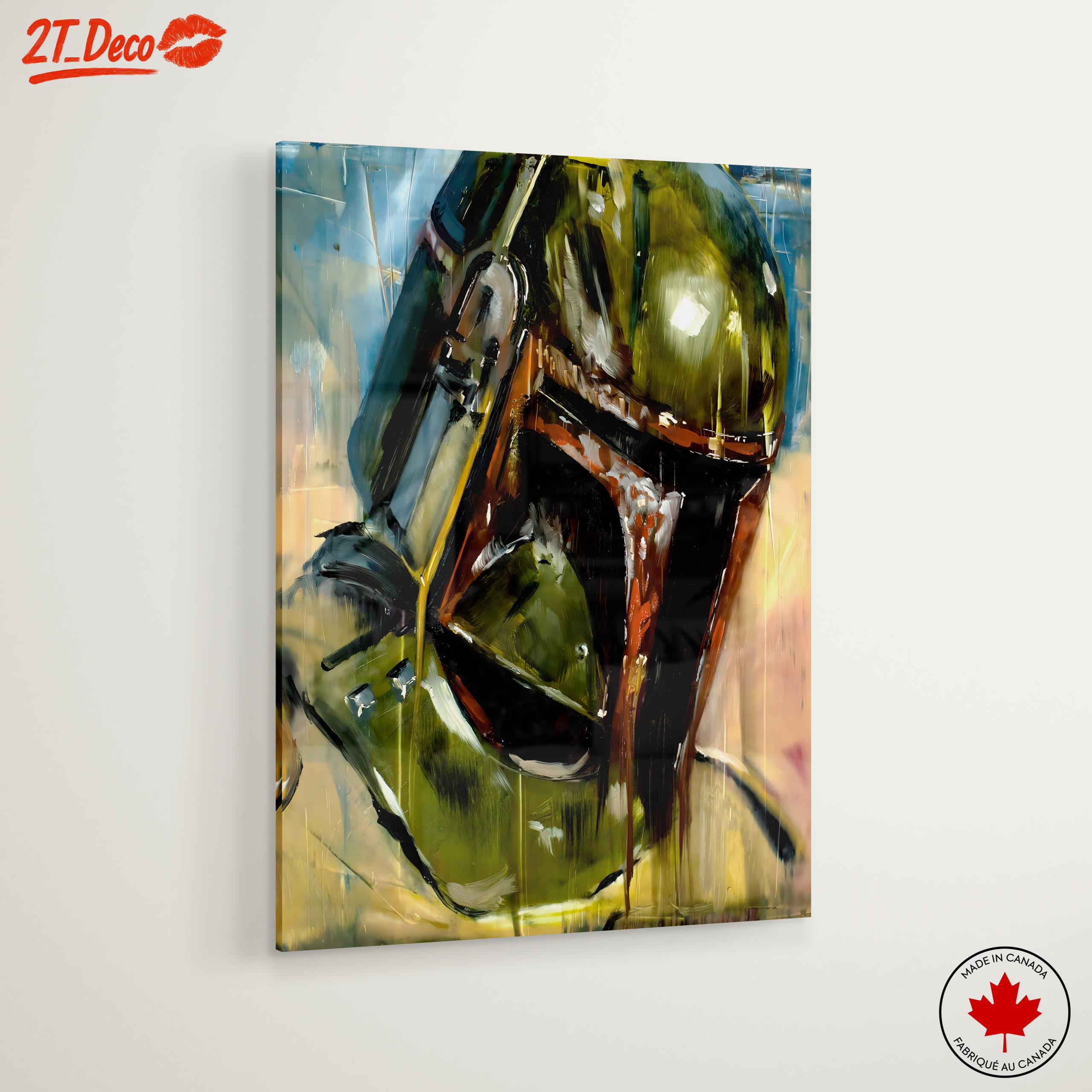 Stylized Artwork of Iconic Character in Bold Colors - Image 6
