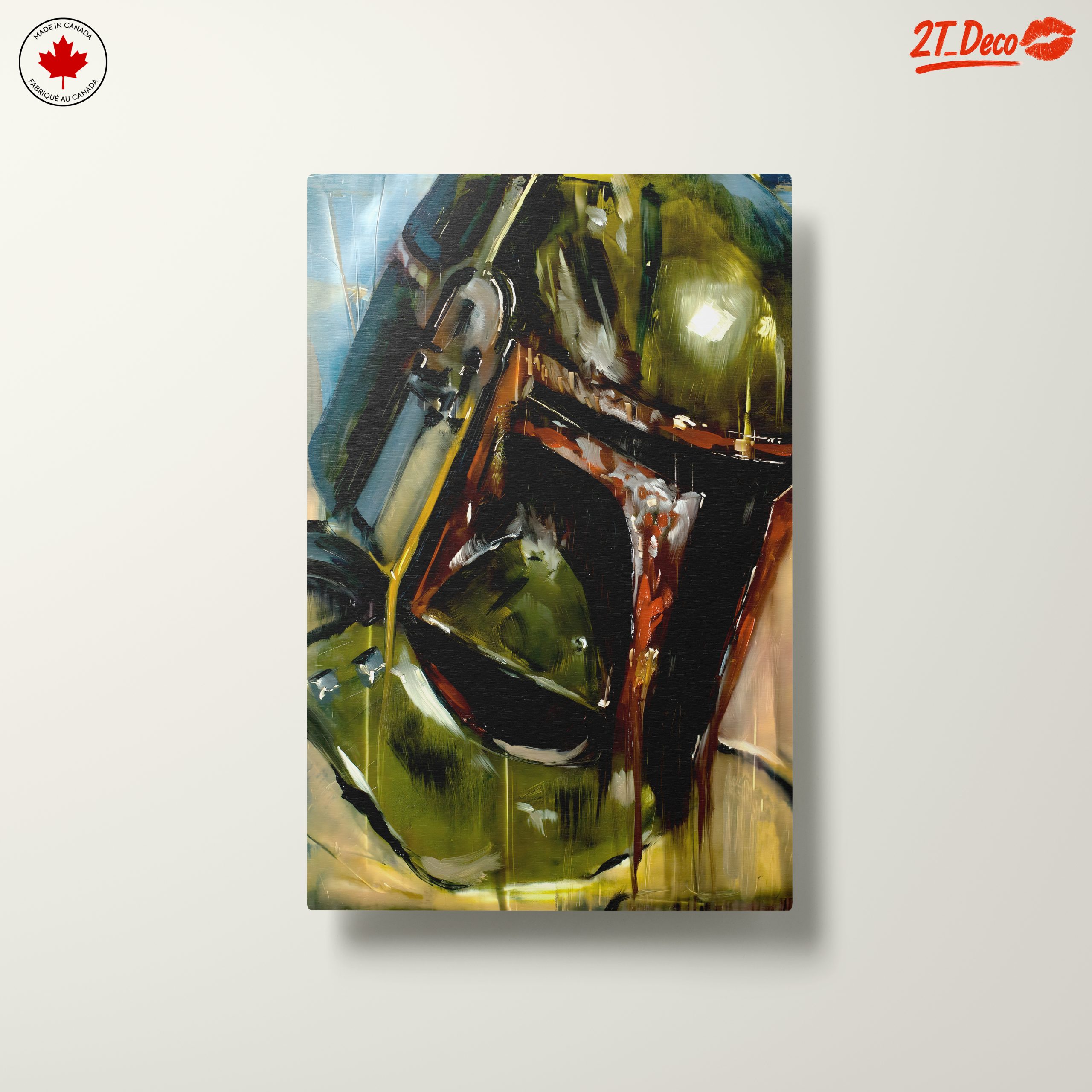 Stylized Artwork of Iconic Character in Bold Colors - Image 10